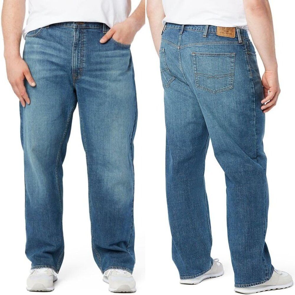 Levi's NWT New Levi Strauss Signature Relaxed Fit Flex Hazy Horizo Size US 44 / EU 60 - 1 Thumbnail