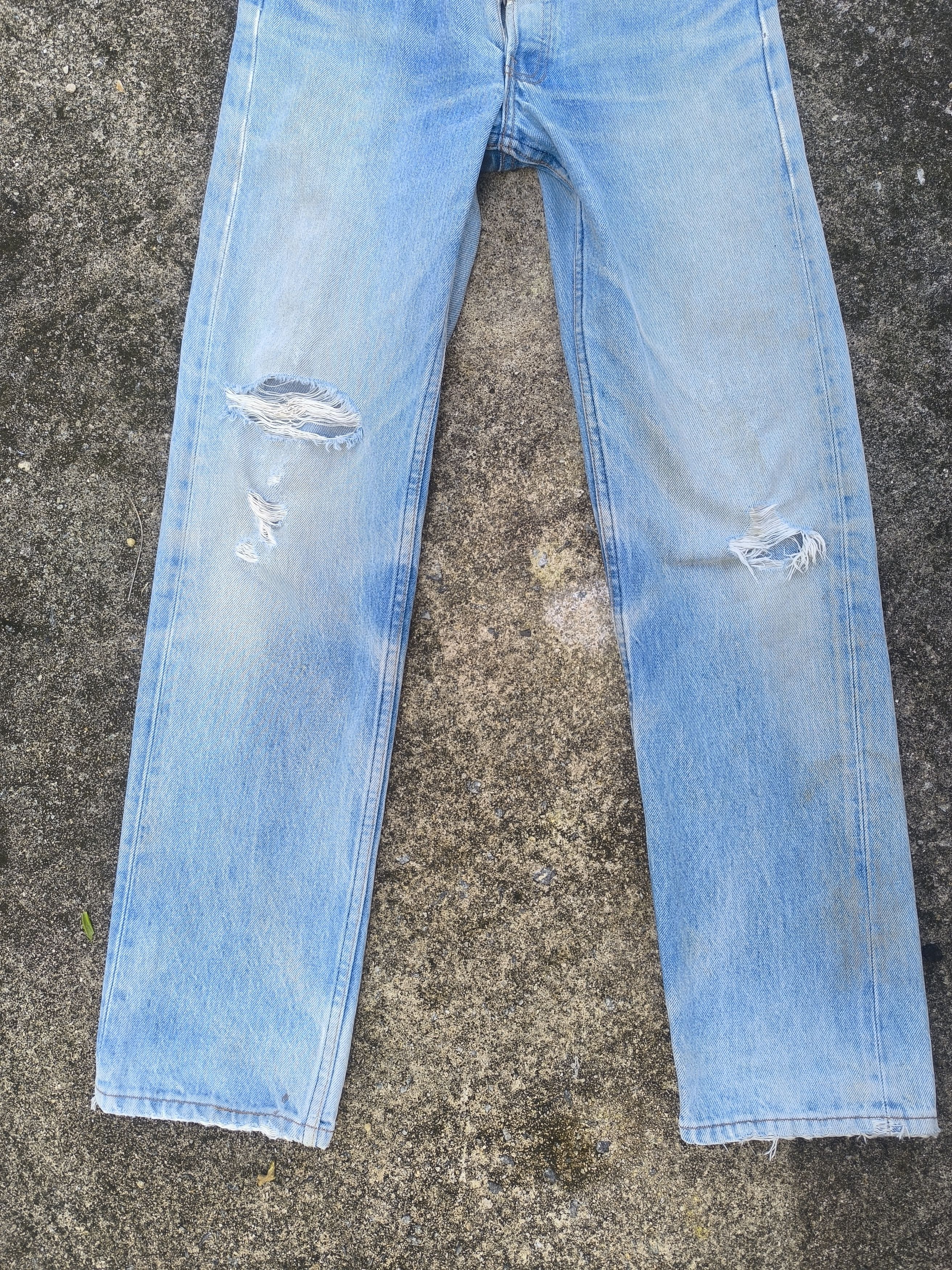 Levi's × Vintage 90s VINTAGE LEVIS 501xx made in USA Size US 28 / EU 44 - 3 Thumbnail