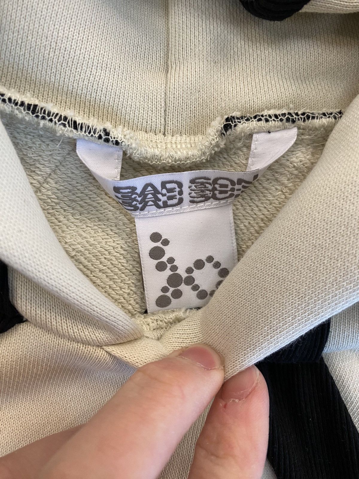 Bad Son Bad Son Array Heavy Paneled Sweatshirt Black and White Size US XXL / EU 58 / 5 - 3 Thumbnail