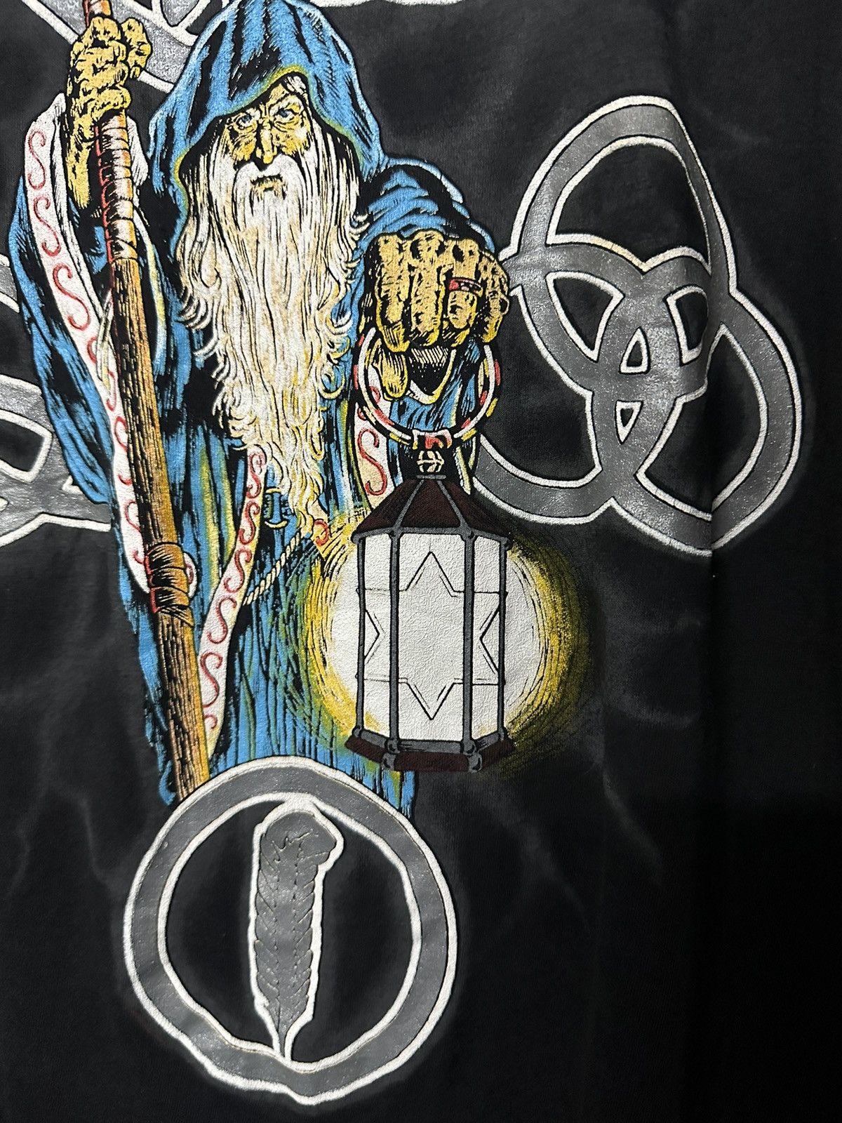 Band Tees × Vintage Vintage 80s Led Zeppelin Promo Faded Tee Size US M / EU 48-50 / 2 - 8 Thumbnail