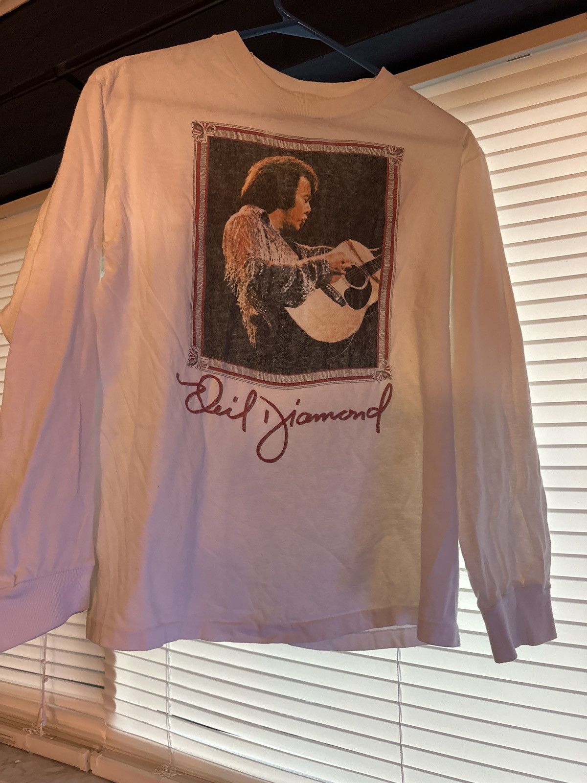 Vintage Vintage Neil Diamond Long Sleeve Size US M / EU 48-50 / 2 - 1 Thumbnail