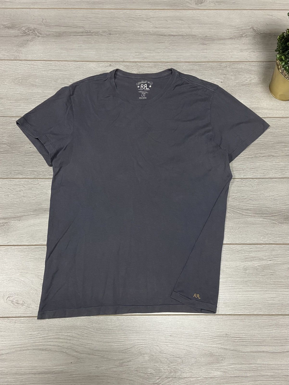 RRL Polo Ralph Lauren premium tee shirt double R