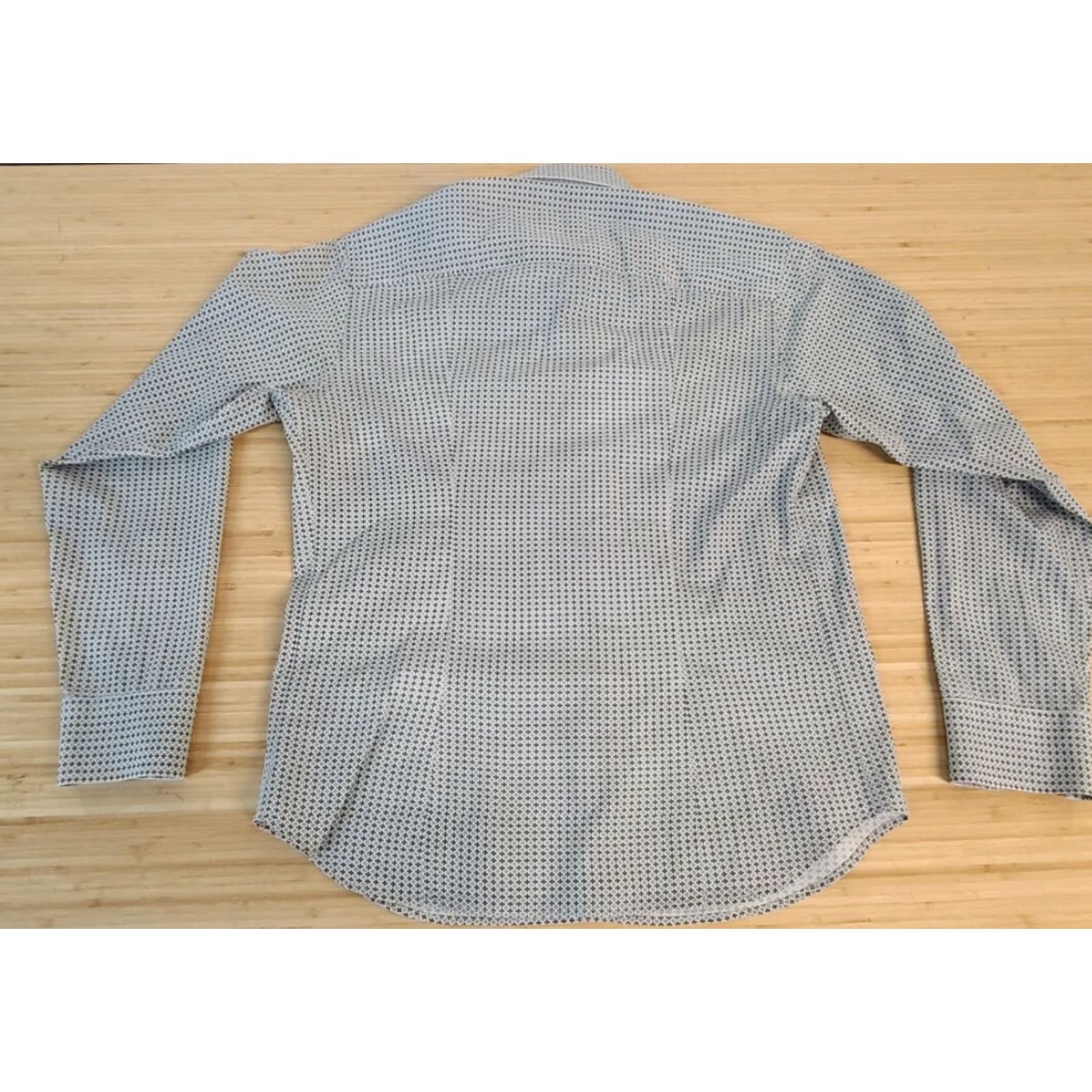 BUGATCHI Bugatchi Uomo Button-Up Shirt Mens Long Sleeve Casual Medium Multicolor Cotton Button-Down Collar Size US M / EU 48-50 / 2 - 5 Thumbnail