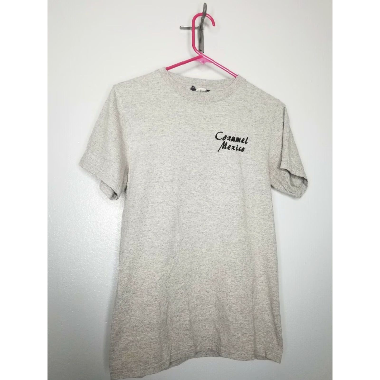 Doublet VINTAGE Mens S Cozumel Mexico Embroidered Shark T Shirt Double Sided Size US S / EU 44-46 / 1 - 2 Thumbnail