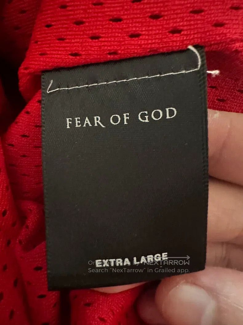 Fear of God Fear of God Limited edition red baseball jacket Size US XL / EU 56 / 4 - 4 Thumbnail