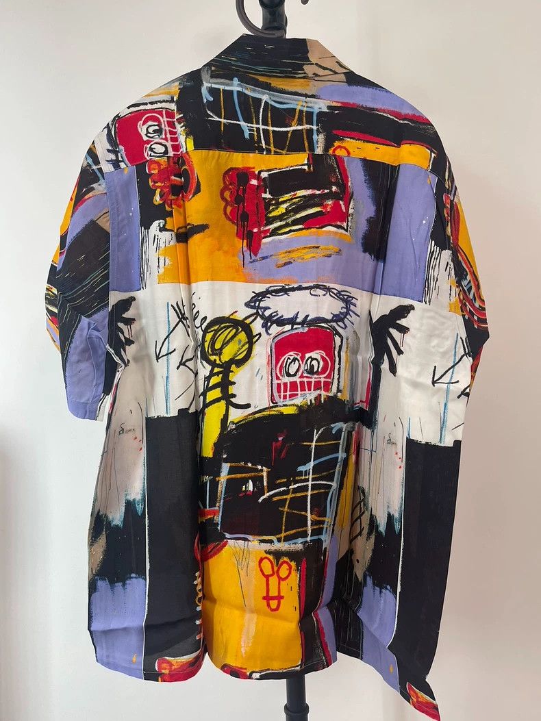 Wacko Maria Wacko maria BASQUIAT Graffiti Short Sleeve Shirt Size US M / EU 48-50 / 2 - 2 Thumbnail
