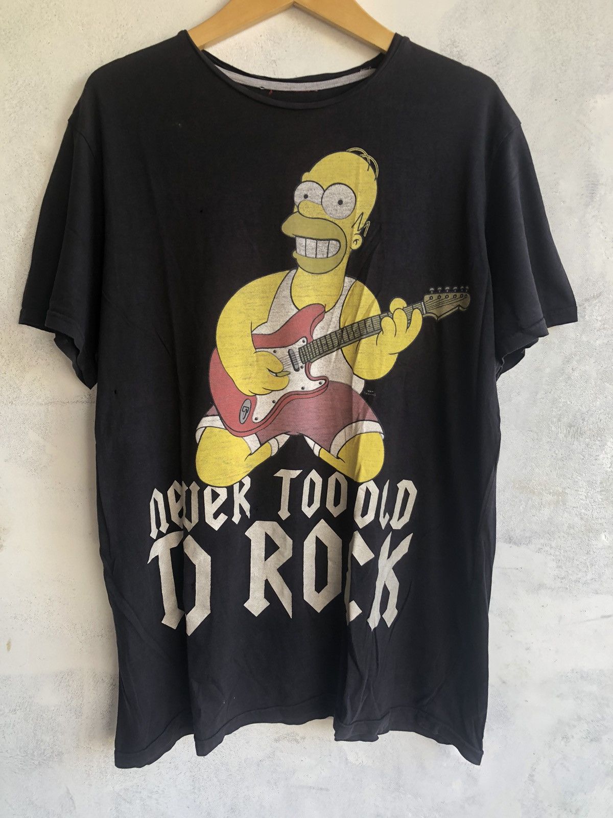 Beauty Beast × Hysteric Glamour × Japanese Brand NEVER TOO OLD TO ROCK SIMPSON ROCK PUNK STYLE Size US L / EU 52-54 / 3 - 1 Thumbnail