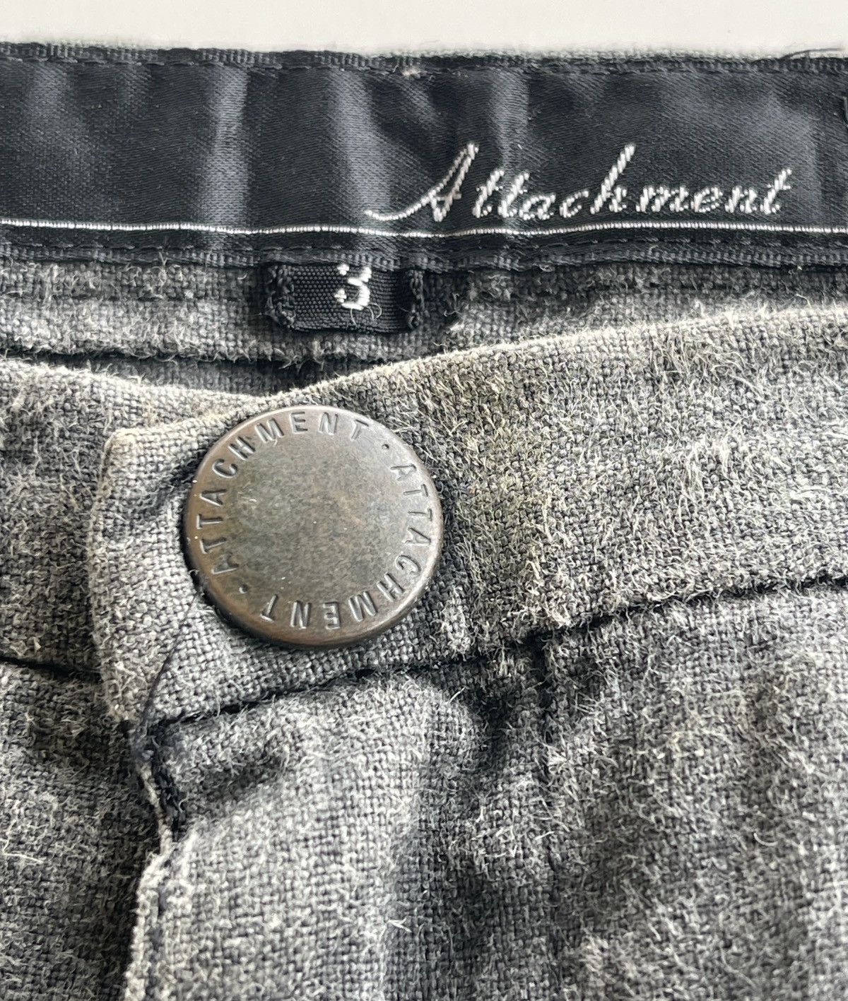 Attachment Kazuyuki Kumagai Attachment Hemp Pants Size US 31 - 10 Thumbnail