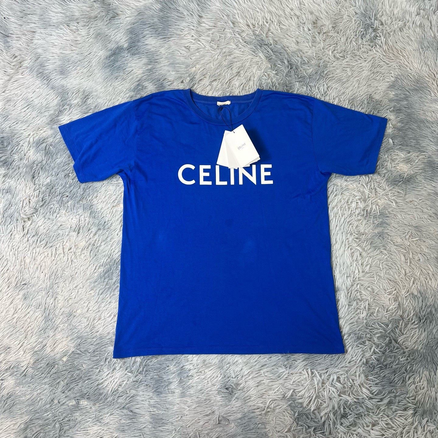 Celine Celine Short-Sleeve Logo T-shirt Size US L / EU 52-54 / 3 - 1 Thumbnail