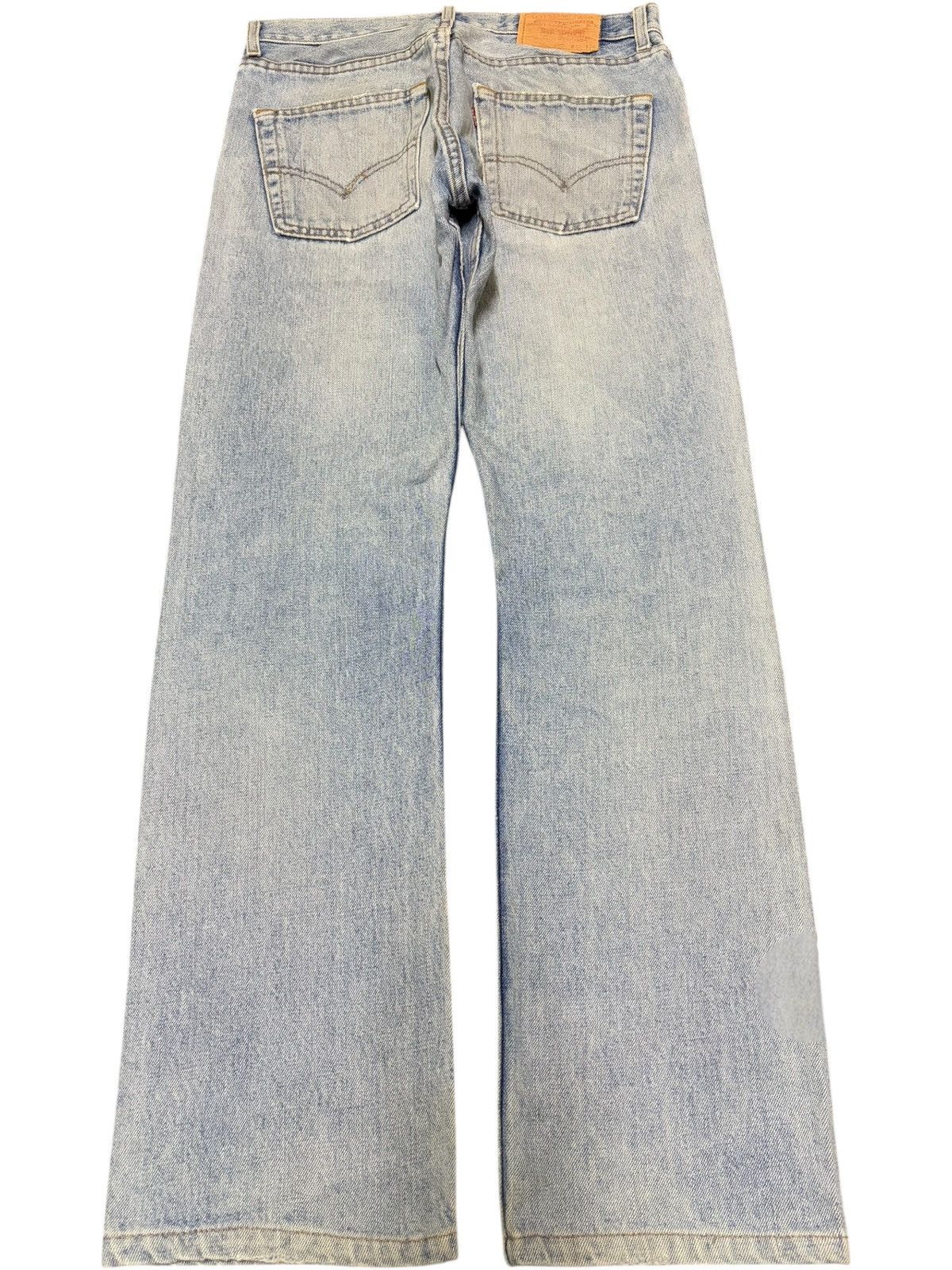 Levi's Vintage 90s Levis 505 Faded Wash Distressed Jeans Size US 30 / EU 46 - 2 Thumbnail