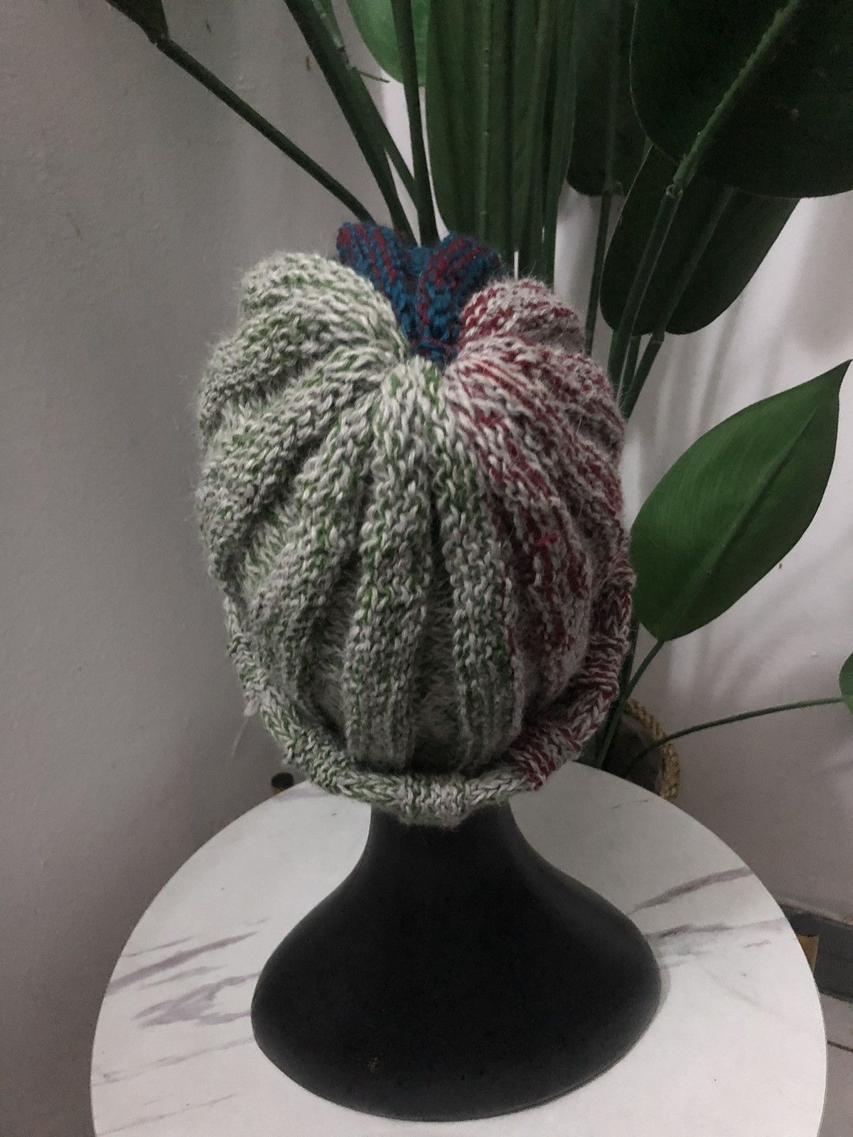 Japanese Brand × Vintage VINTAGE WOOL BEANIE HAT MULTICOLOUR Size ONE SIZE - 3 Thumbnail