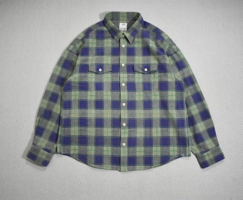 visvim PIONEER CHECK L/S ブラック サイズ1 PIONEER CHECK L/S