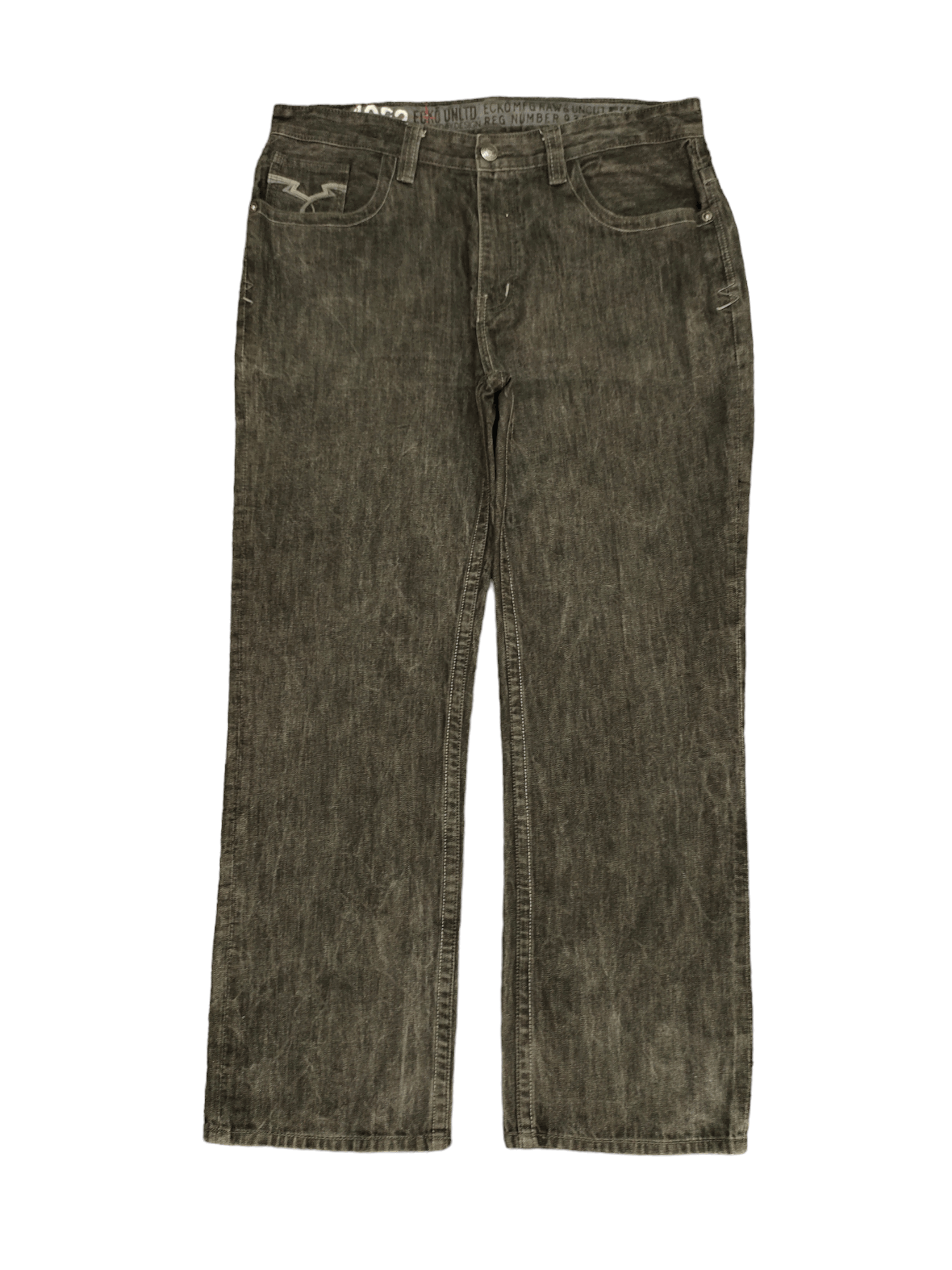 Ecko Unltd. Ecko Unltd Raw & Uncut Wide Leg Denim Y2k Jnco Baggy Jeans Size US 38 / EU 54 - 9 Thumbnail