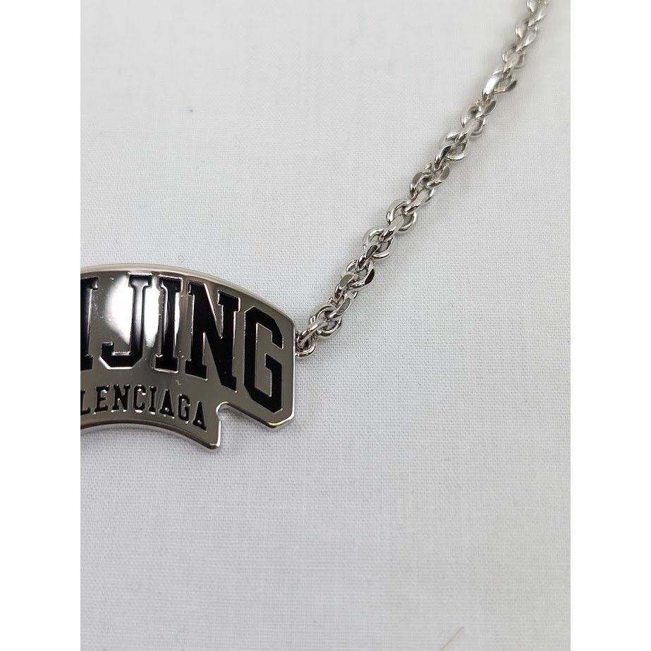 Balenciaga o1rshd1 Size: OS / Beijing Necklace in Silver Size ONE SIZE - 8 Thumbnail
