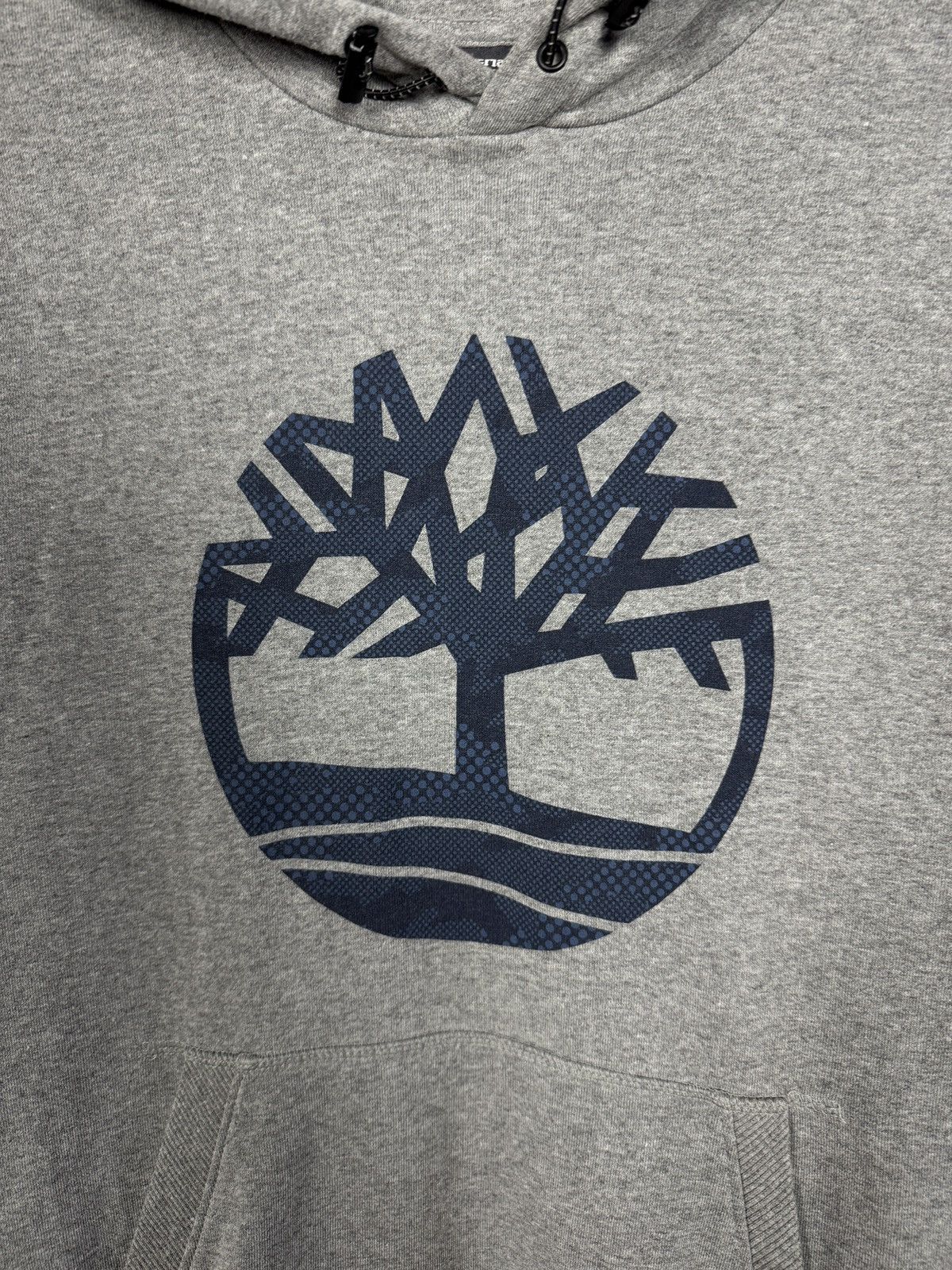 Timberland Men’s Timberland Hoodie Big Logo Grey Pullover Size S Size US S / EU 44-46 / 1 - 6 Thumbnail