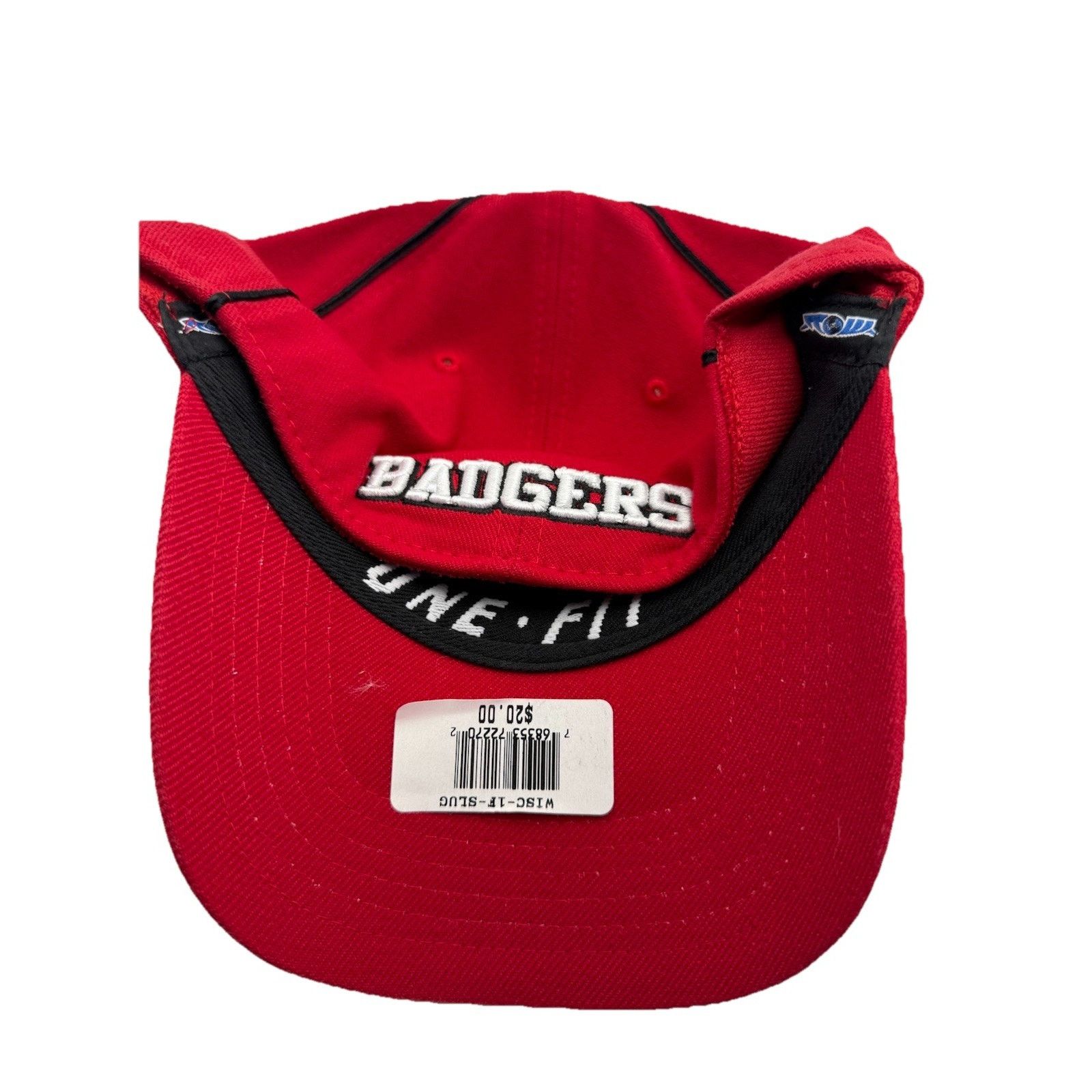 Top Of The World Wisconsin Badgers Brian Butch 32 Autographed Embroidered Hat Size ONE SIZE - 5 Thumbnail