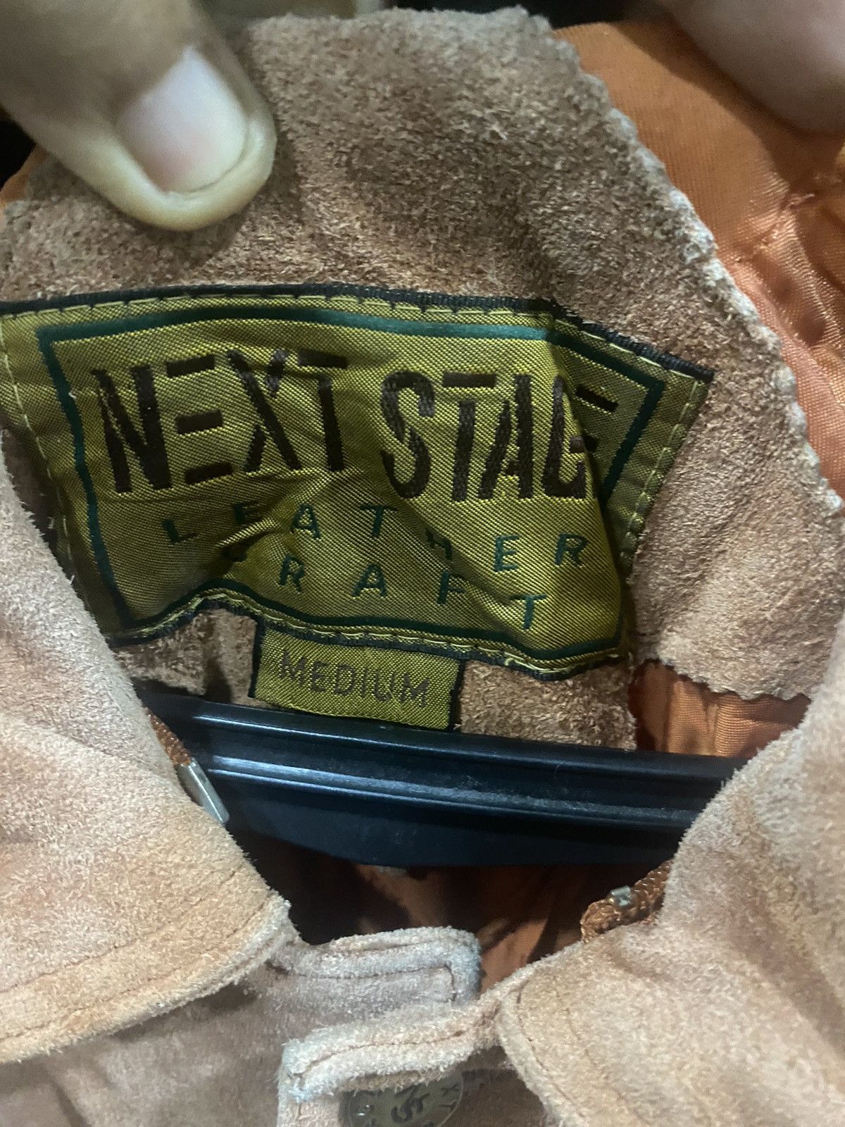 Leather × Vintage Next Stage Suede Leather Craft Jacket Size US M / EU 48-50 / 2 - 6 Thumbnail