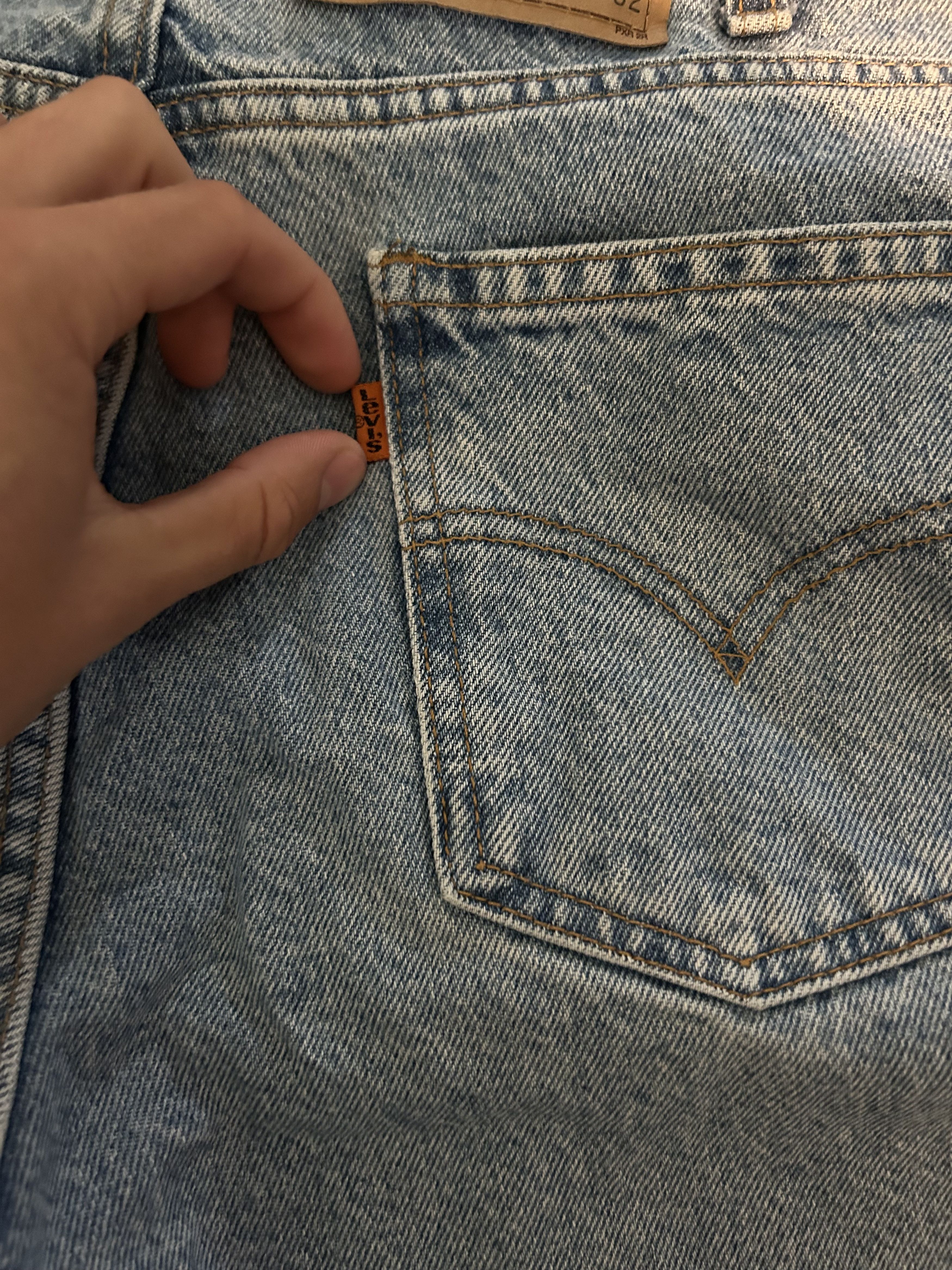 Levi's Vintage Orange Tab Levi's 505 Size US 30 / EU 46 - 5 Thumbnail