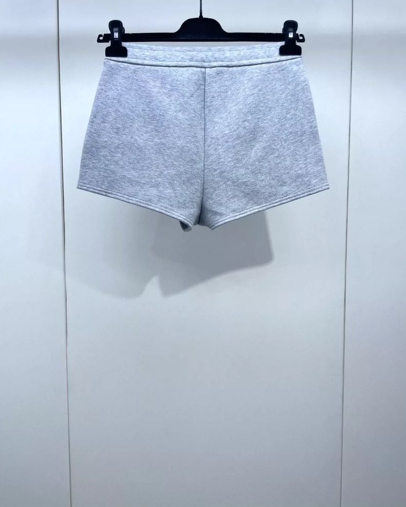 Gucci Gucci Size XS 24 gray embossed letter drawstring sports sh Size 24" / US 00 / IT 34 - 2 Thumbnail