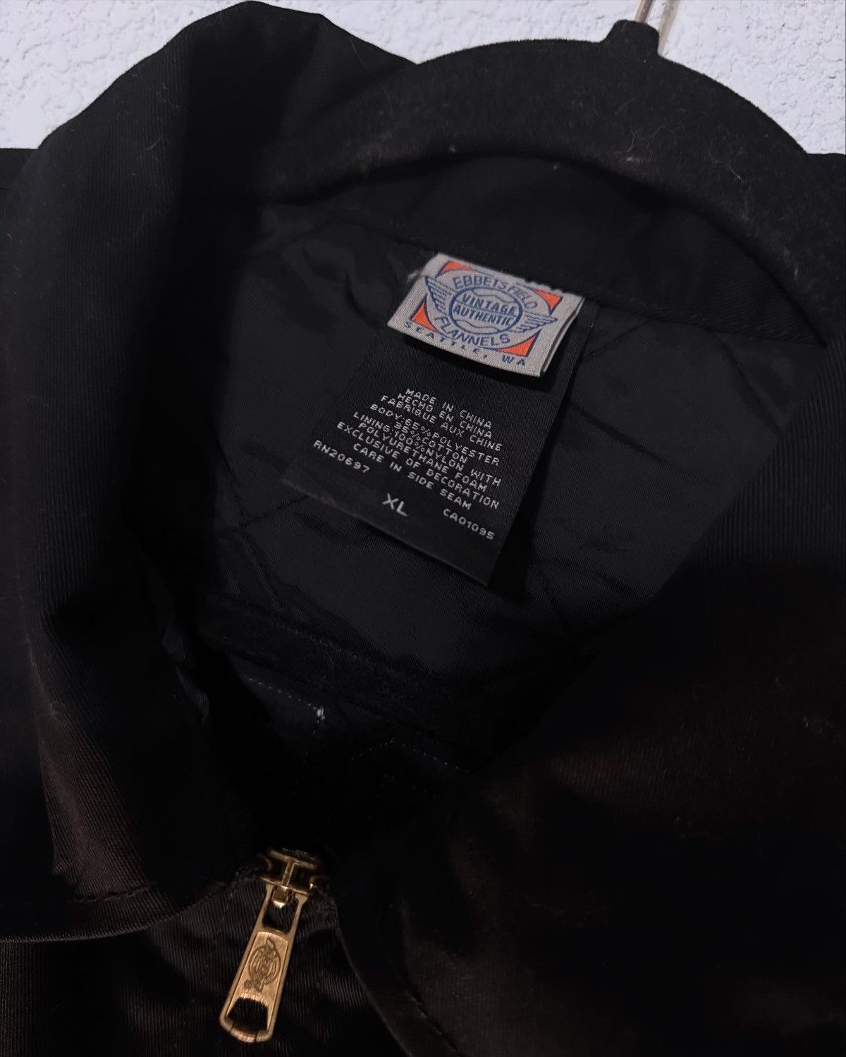 Ebbets Field Flannels × Vintage Detroit Jacket EBBETS FIELD FLANNELS Size US XL / EU 56 / 4 - 5 Thumbnail