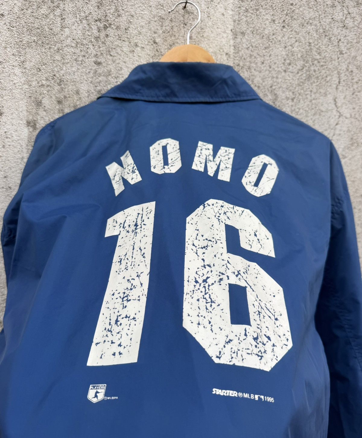 Starter Starter Los Angeles Dodgers Nomo 16 Coach Jacket MLB 1995 Size US L / EU 52-54 / 3 - 4 Thumbnail