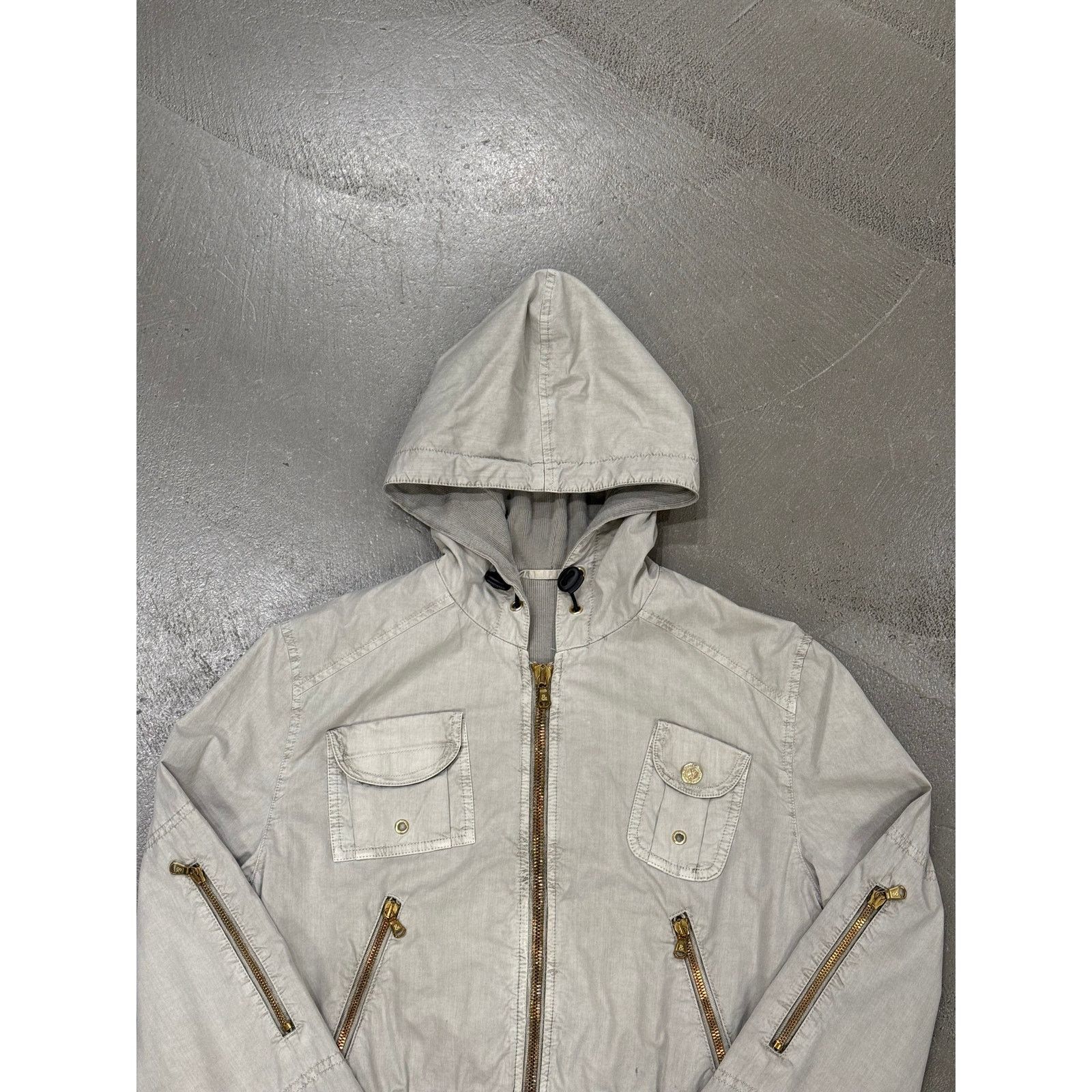 Dolce & Gabbana 2000s Dolce & Gabbana cropped zipper military jacket Size M / US 6-8 / IT 42-44 - 4 Thumbnail