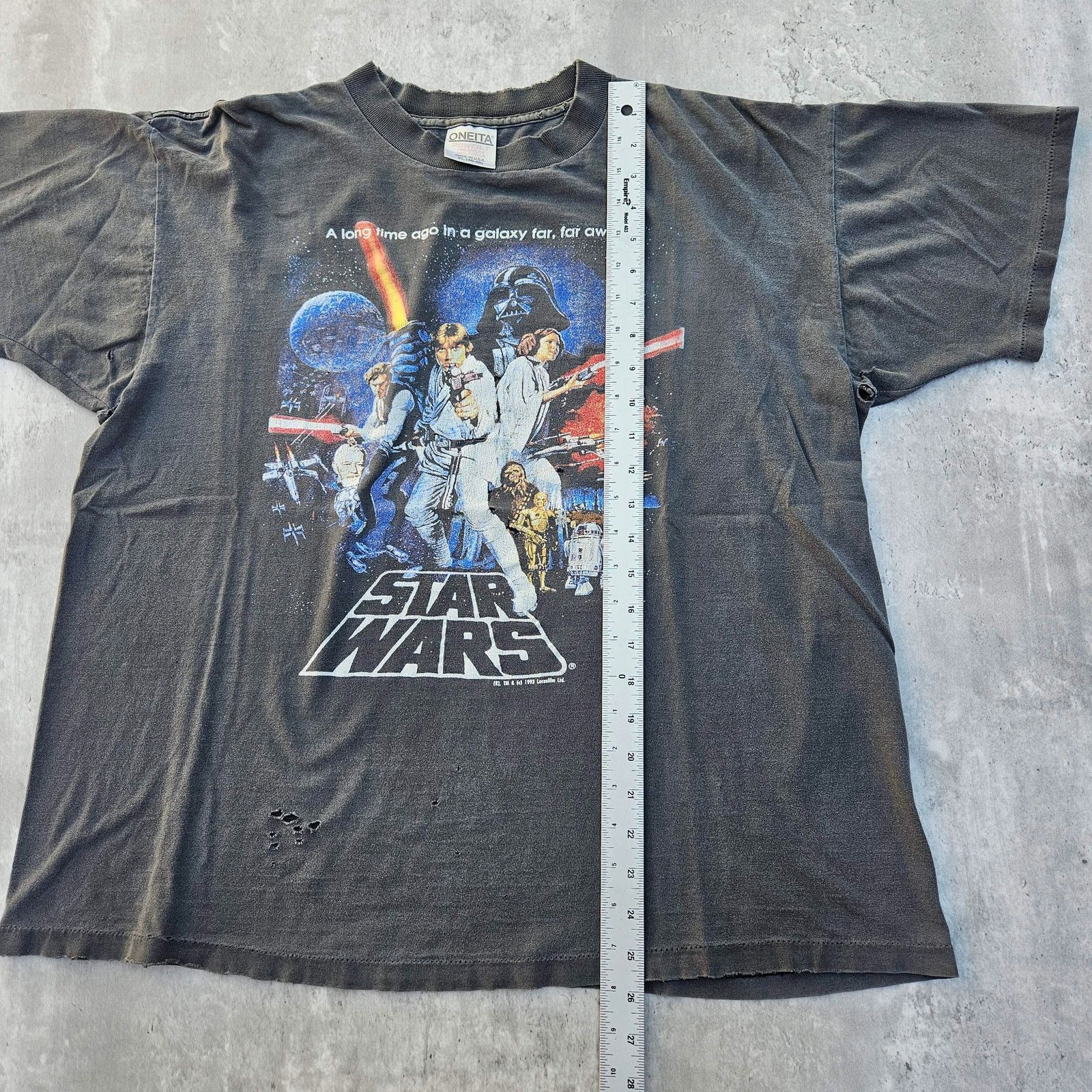Other Vintage Star Wars T-Shirt 1993 Movie Poster Size Men's XL Size US XL / EU 56 / 4 - 11 Thumbnail