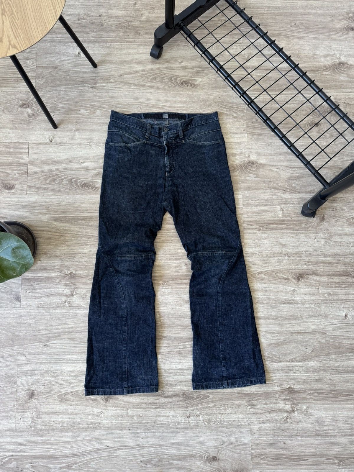 Marithe + Francois Girbaud Vintage Y2K Marithe Francois Girbaud Flared Denim Jeans Size 28" / US 6 / IT 42 - 1 Thumbnail