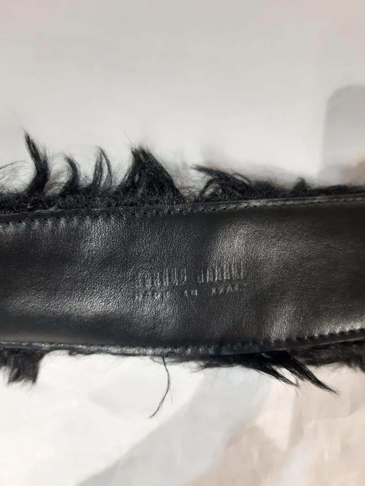 Miu Miu MiuMiu Mohair Fur Belt Size ONE SIZE - 5 Thumbnail