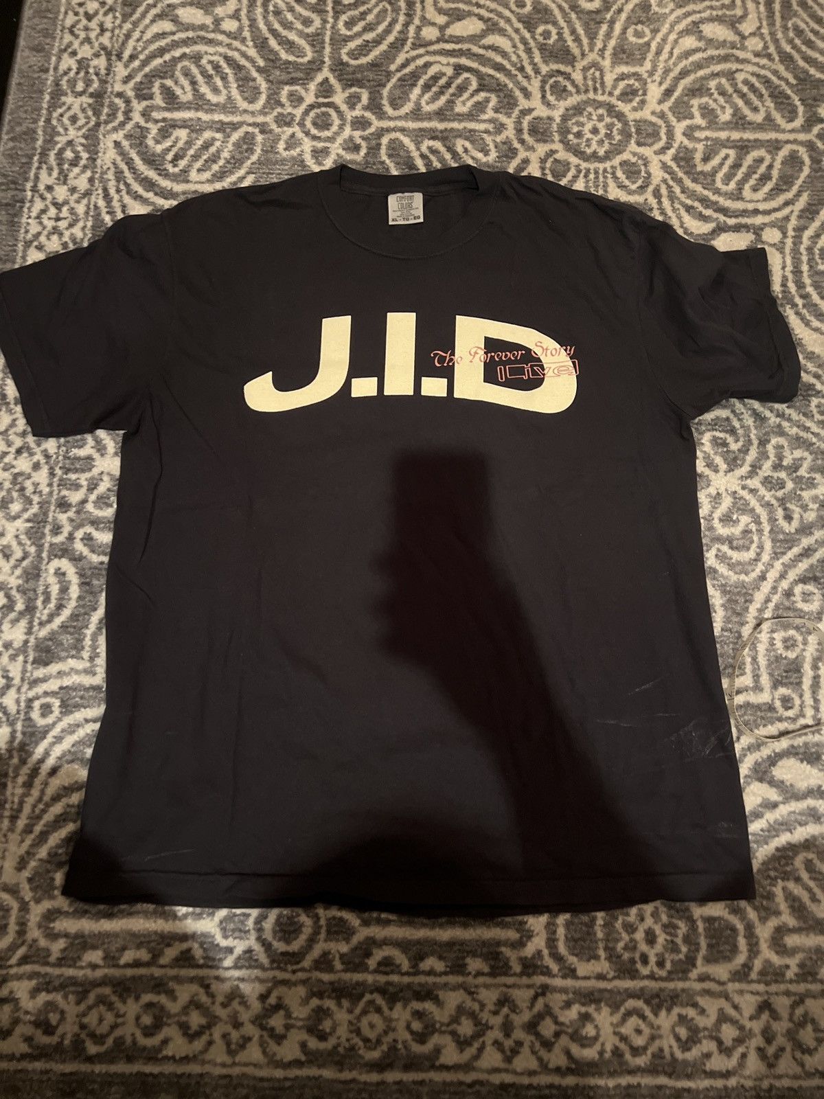 Comfort Colors J.I.D. Luv is 4ever Tour Tee Size US XL / EU 56 / 4 - 1 Thumbnail