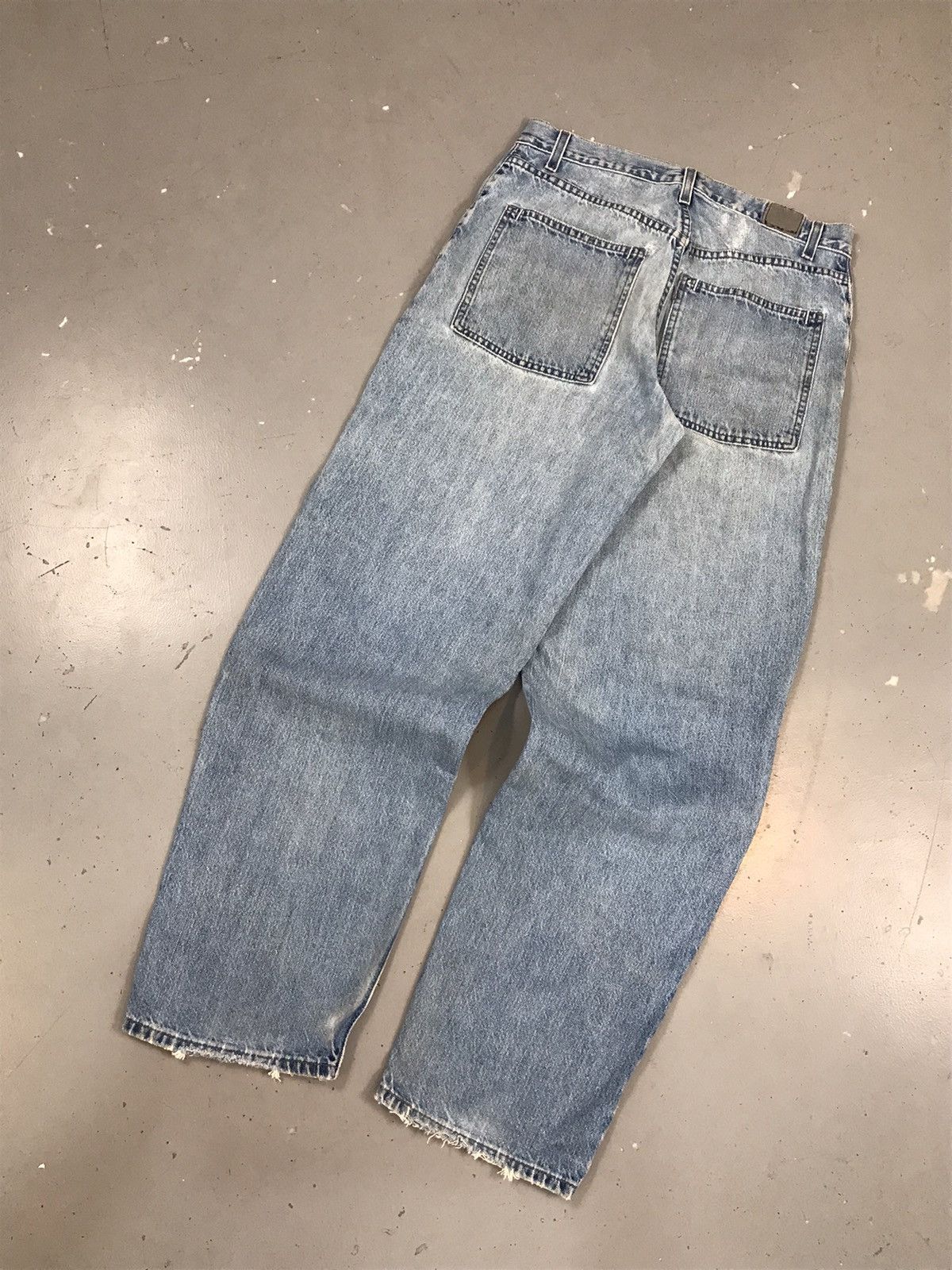 Carhartt × Vintage Vintage Levi’s Strauss & co. silver tab loose fit denim Size US 32 / EU 48 - 9 Thumbnail