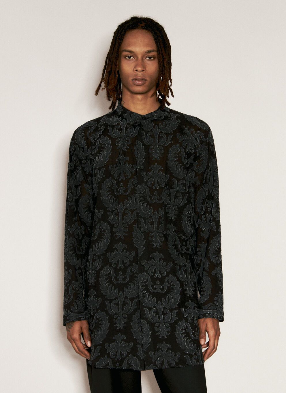 Yohji Yamamoto BNWT SS24 YOHJI YAMAMOTO INDIA PATTERN SHIRT 3 Size US L / EU 52-54 / 3 - 1 Thumbnail