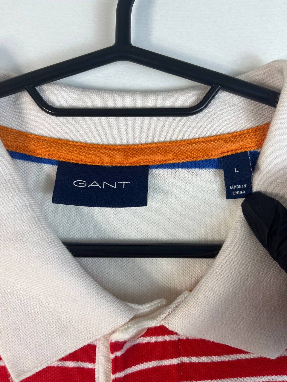Gant GANT Polo Shirt Multicolor Striped Short Sleeve Size L Size US L / EU 52-54 / 3 - 2 Thumbnail