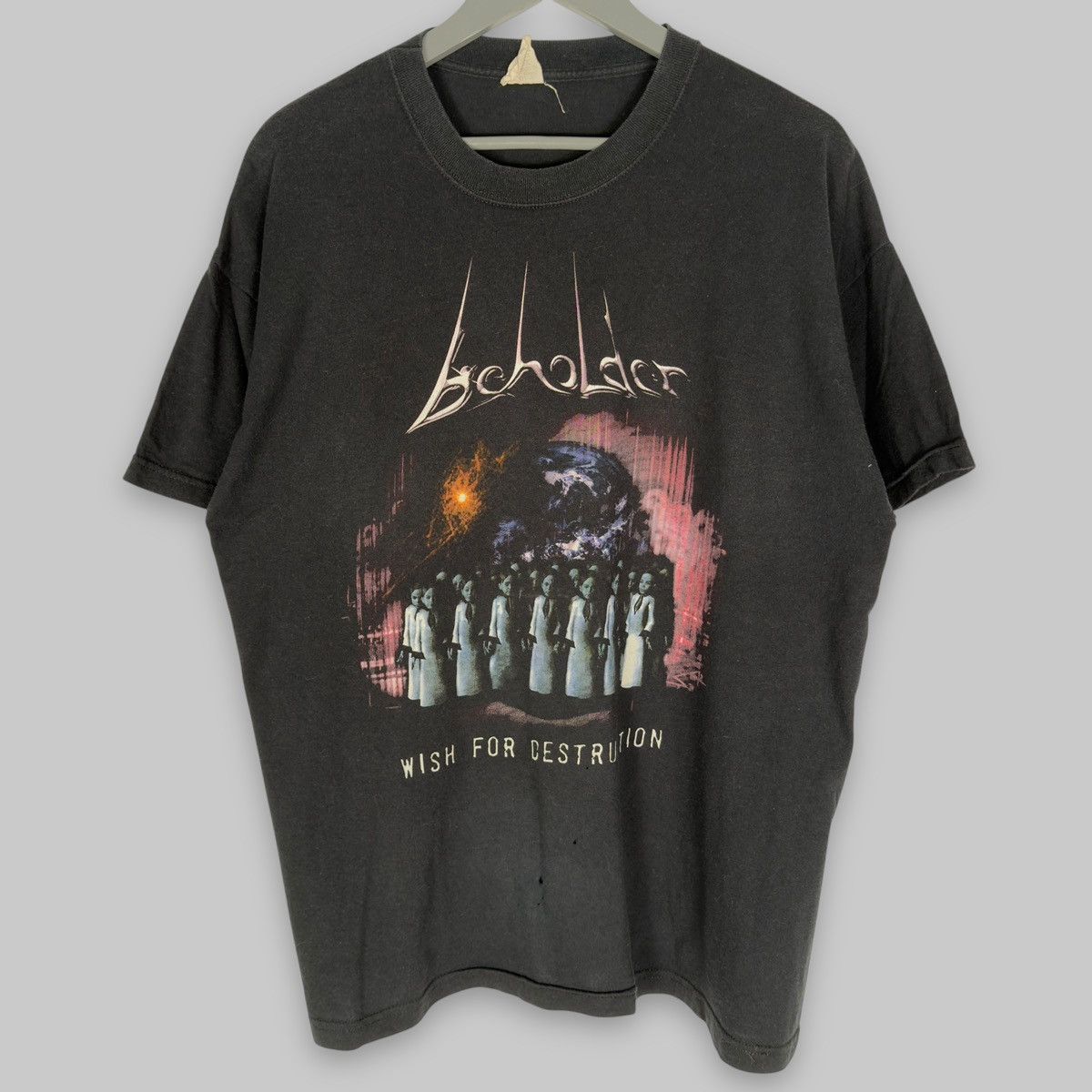 Band Tees Vintage 2002 Beholder Wish Destruction Screen Stars T Shirt Size US XL / EU 56 / 4 - 1 Thumbnail