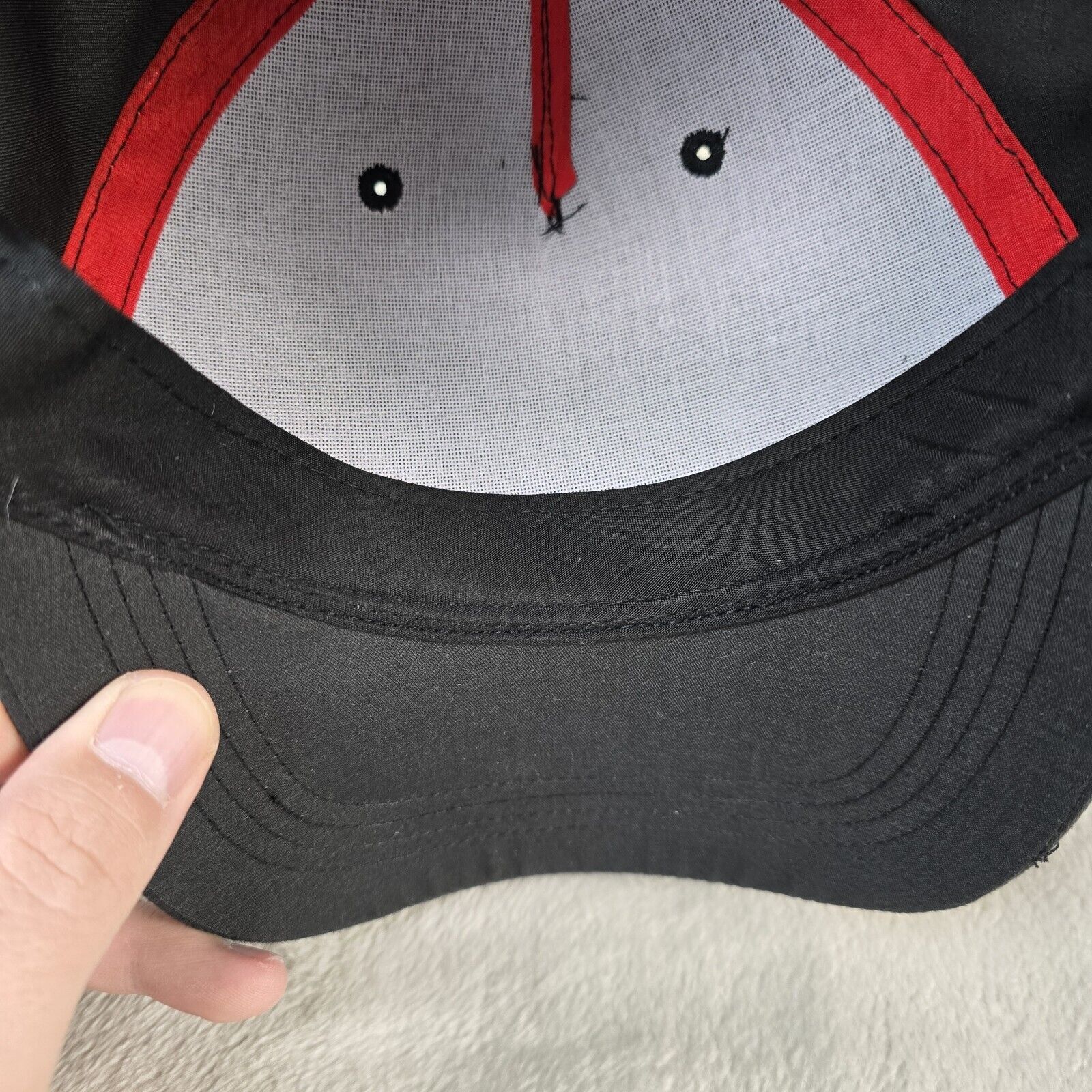 Other Just Tap It In Happy Gilmore Snapback Hat Cap Golf Black Red Size ONE SIZE - 9 Thumbnail