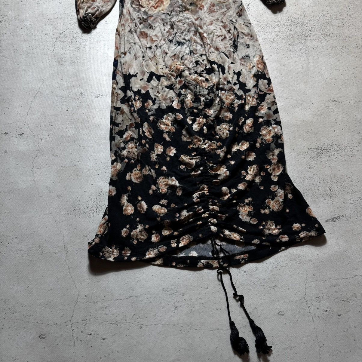 Jean Paul Gaultier 1990 archive jean paul gaultier dress with roses print Size S / US 4 / IT 40 - 17 Thumbnail