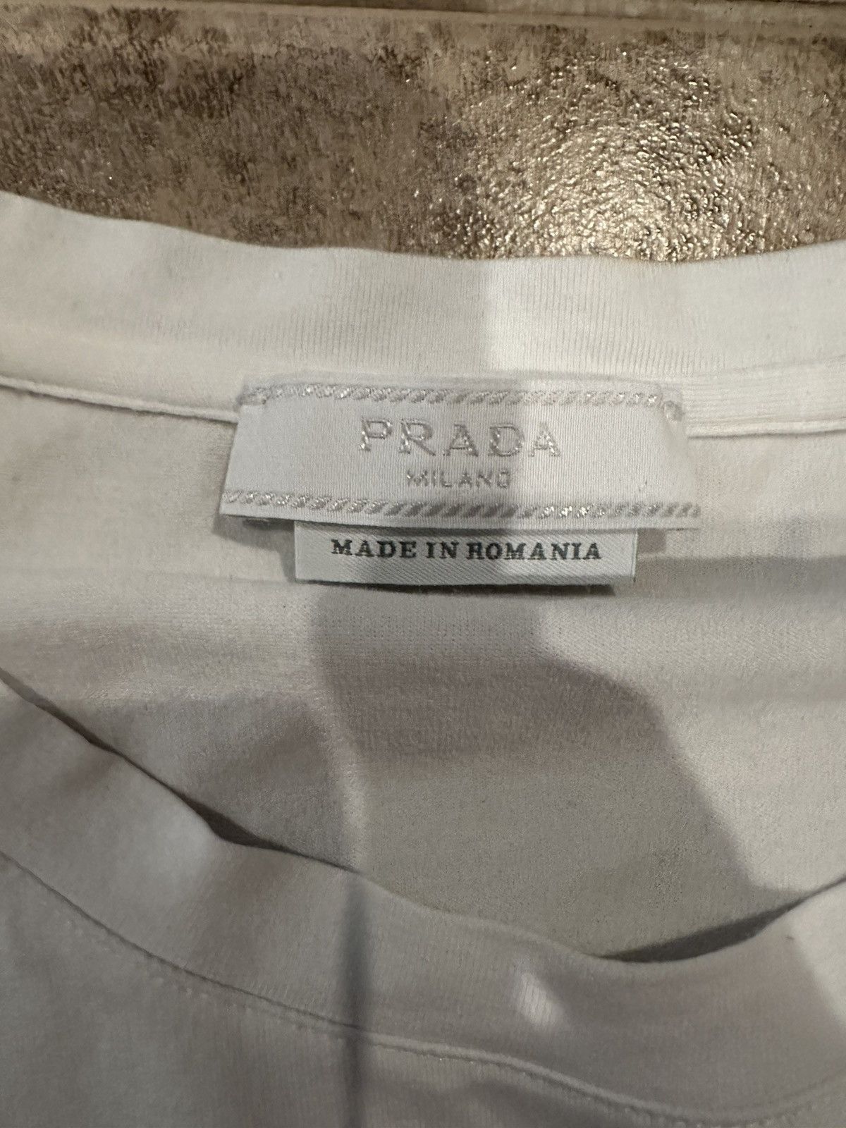 Prada Prada pre owned pocket t shirt mens large Size US L / EU 52-54 / 3 - 3 Thumbnail