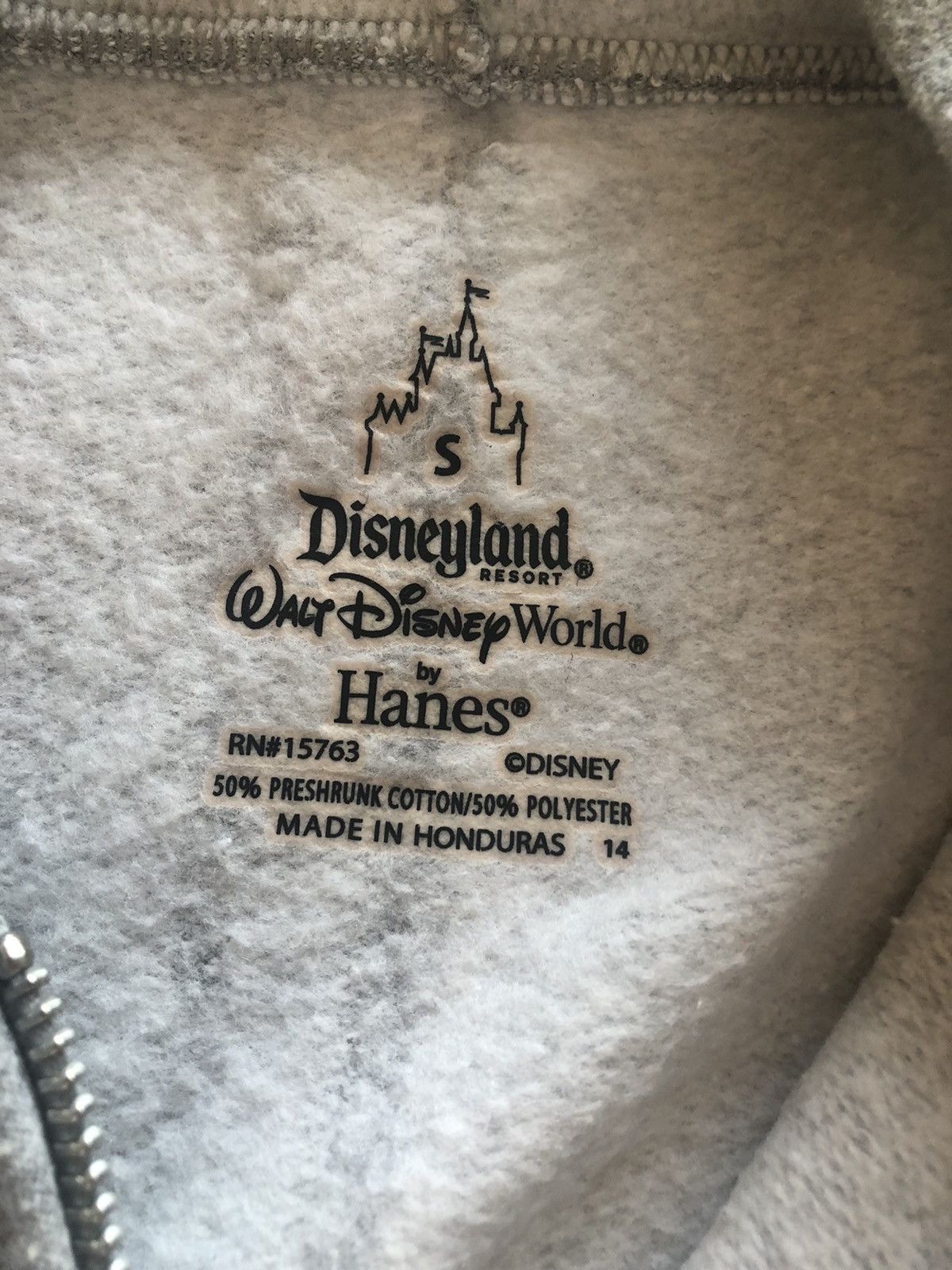 Disney × Mickey Mouse × Vintage DISNEY LAND MICKEY MOUSE 2015 RARE SWEATSHIRT ZIP HOODIE Size US S / EU 44-46 / 1 - 5 Thumbnail