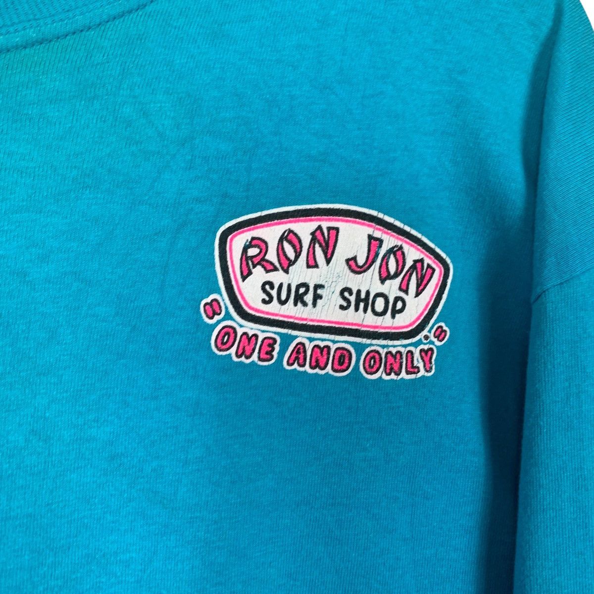 Ron Jon Surf Shop 90’s RON JON SURF SHOP Big Logo Long Sleeve Tees #2847-C128 Size US L / EU 52-54 / 3 - 7 Thumbnail