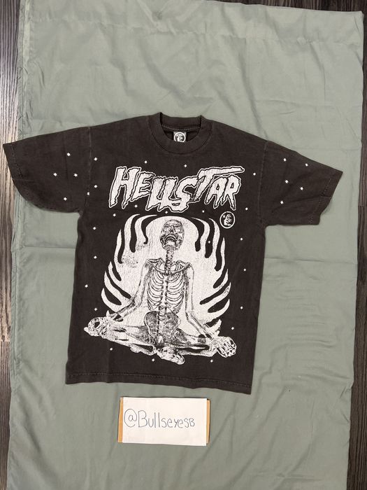 HELLSTAR Hellstar Inner Peace T-Shirt Black | Grailed