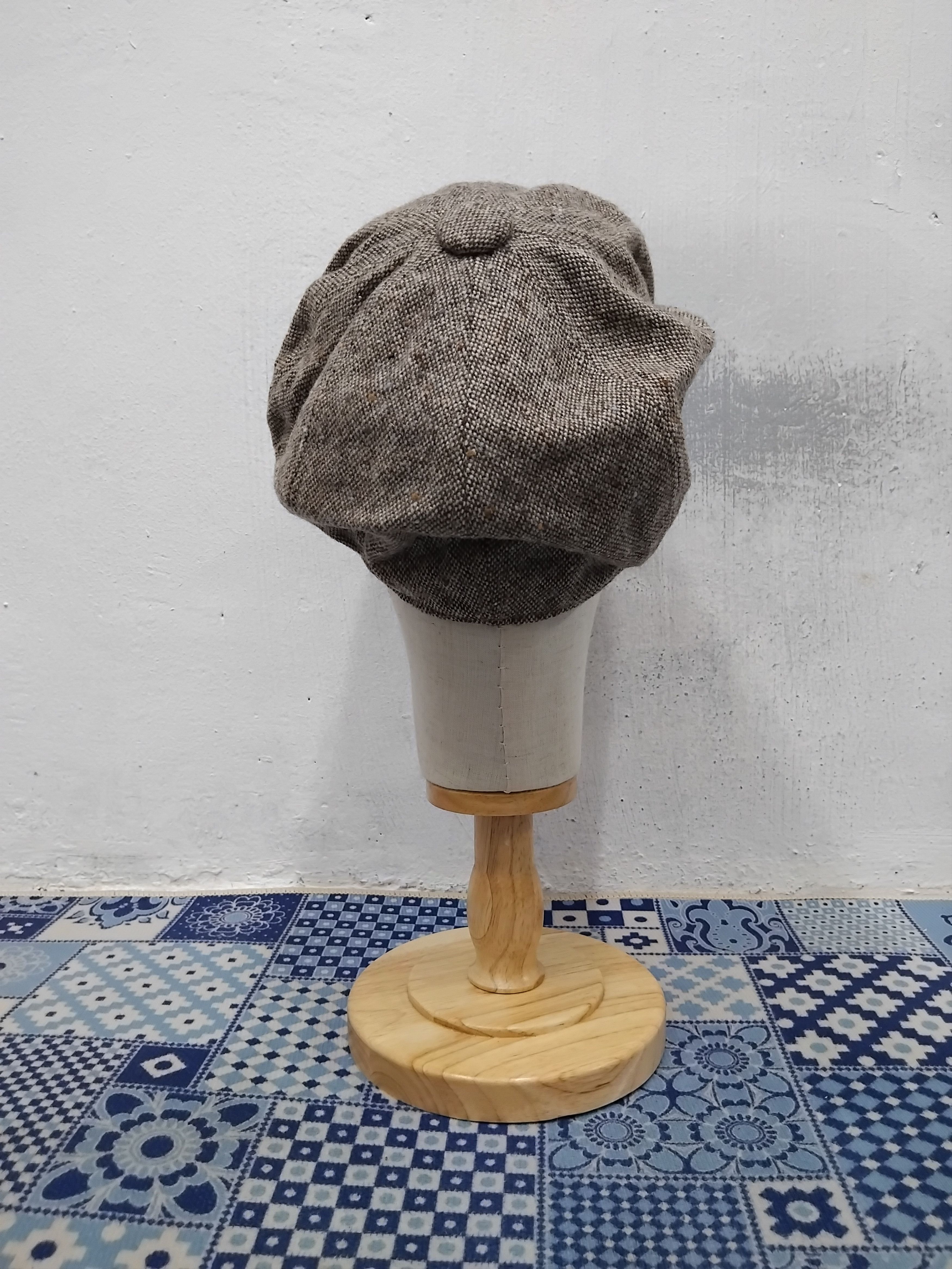 Japanese Brand 💥Brown artwork streetwear style hat Size 38 - 6 Thumbnail