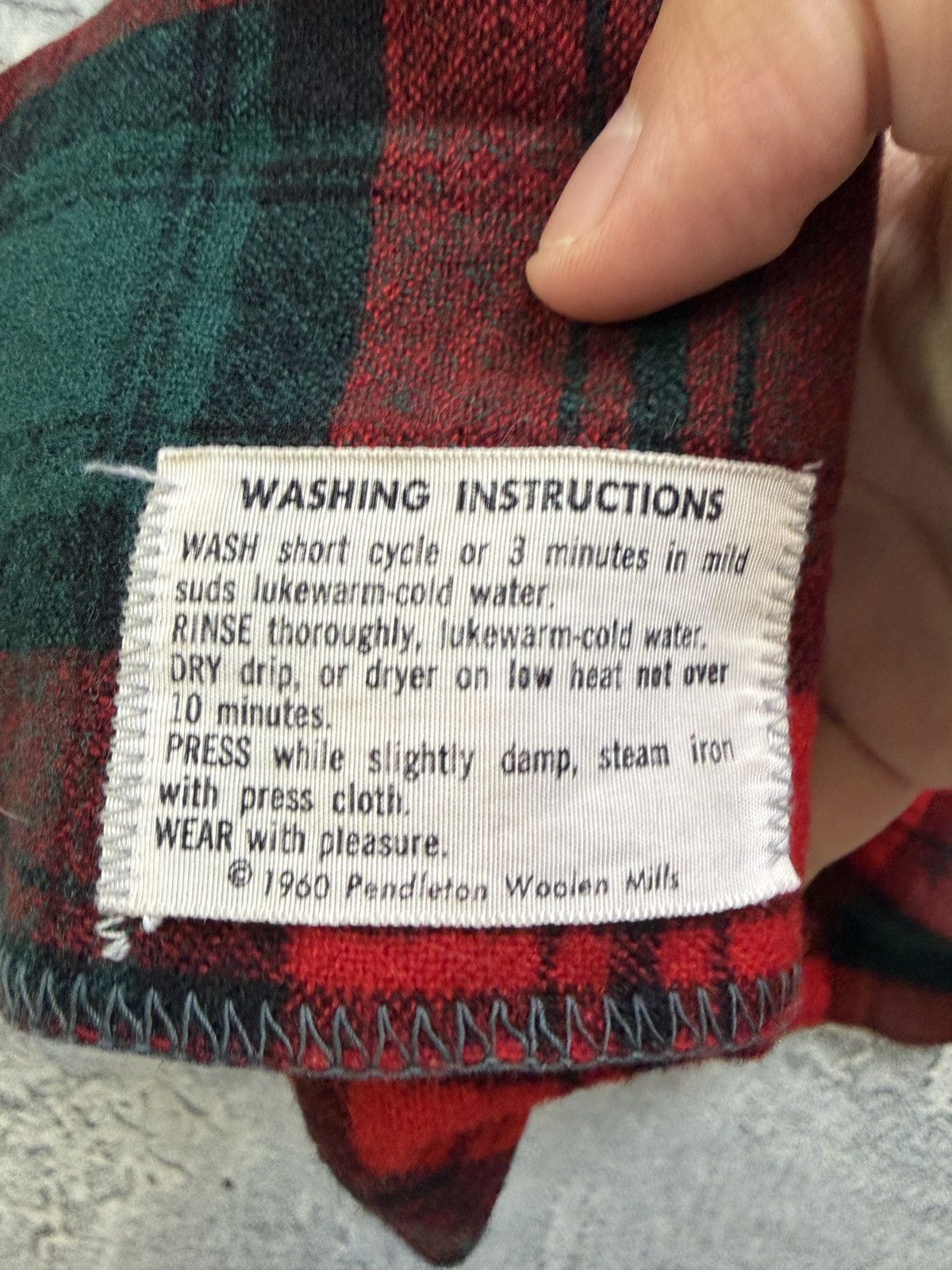 Pendleton Vintage 60s Pendleton Board Shirt Wool Flannel Plaid USA M Size US M / EU 48-50 / 2 - 6 Thumbnail