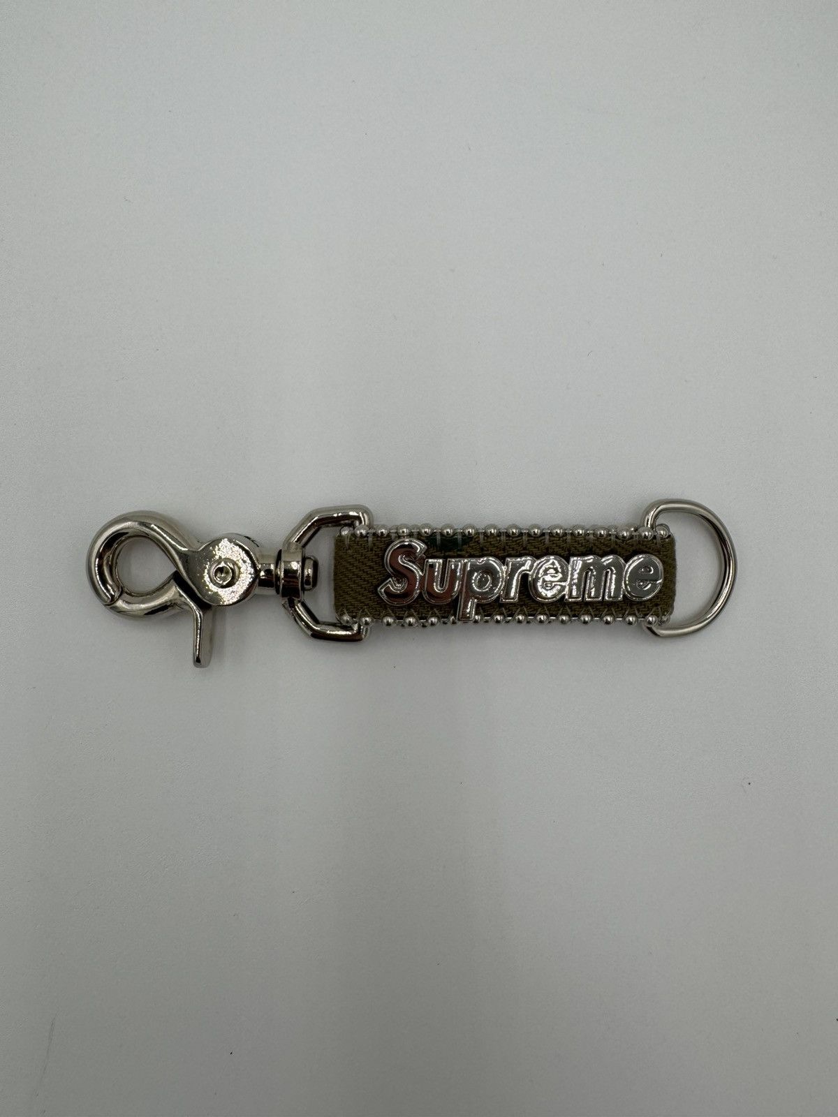 Supreme b.b. Simon Denim Keychain (SS25) - $68