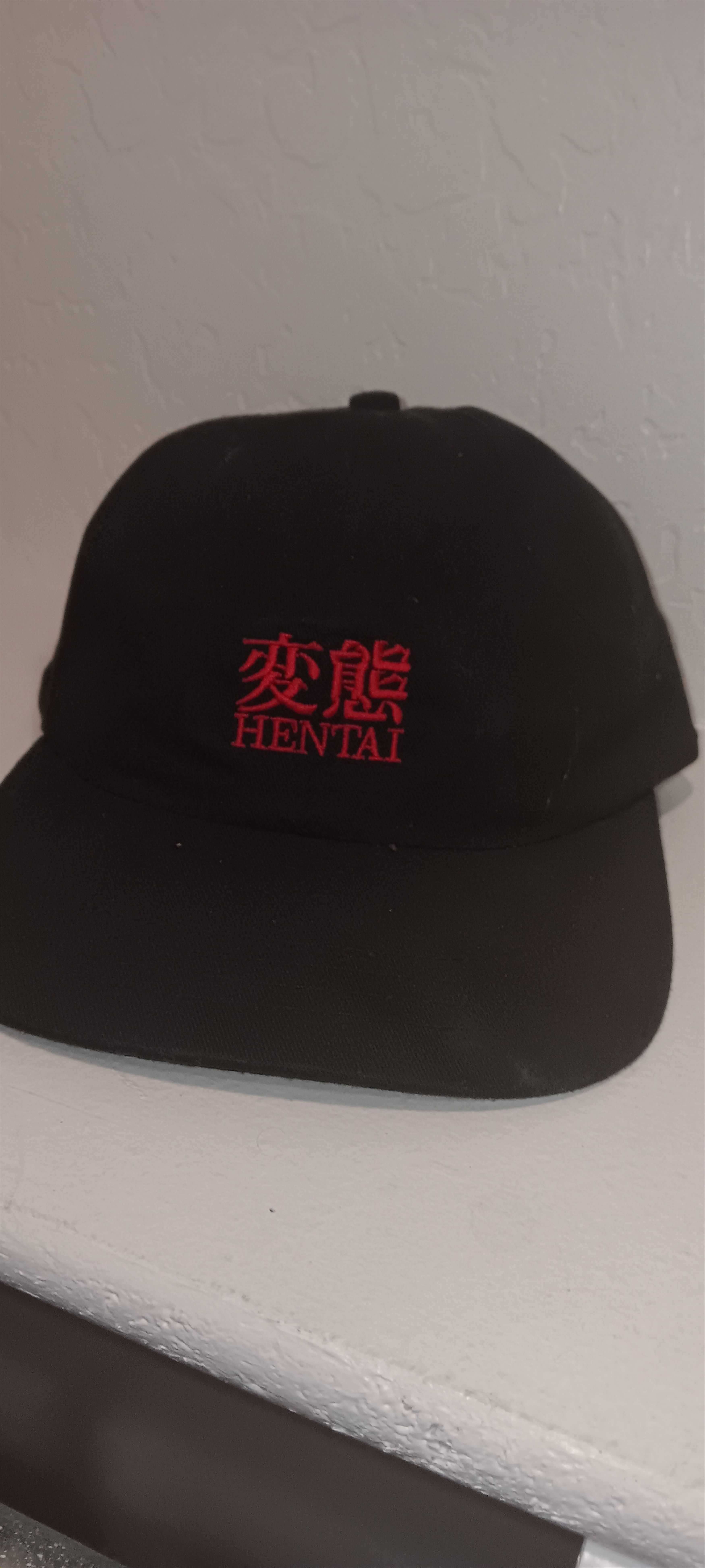 Other Anime japanese Hentai Leather Dad hat Size ONE SIZE - 1 Thumbnail