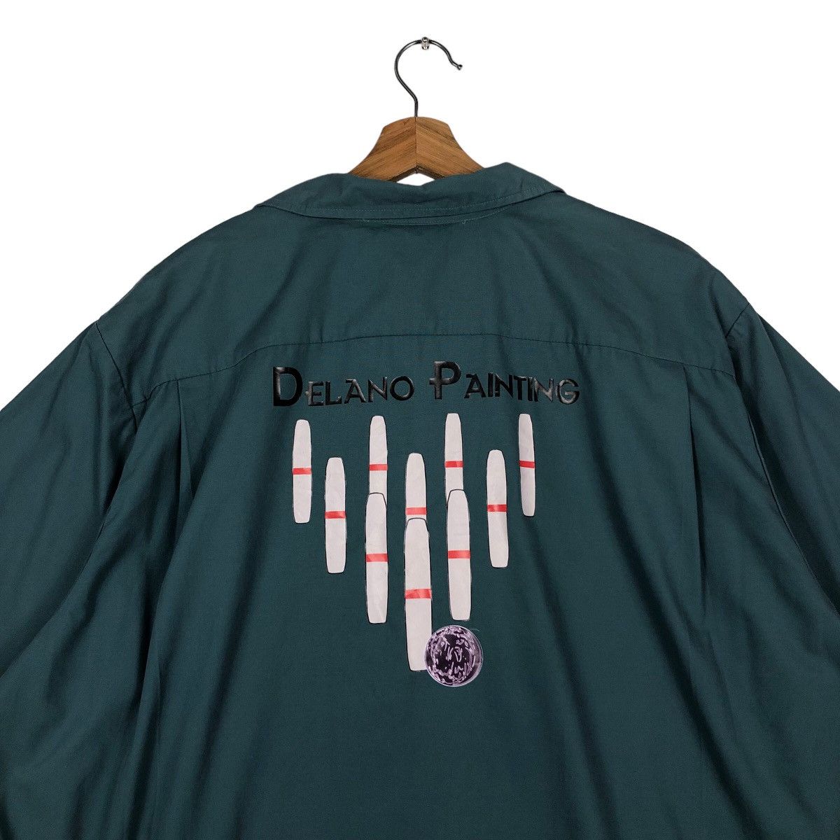 Japanese Brand 🔥Vintage Bowling Shirt Sport Hilton Bowling Petro Big Logo Size US XL / EU 56 / 4 - 9 Thumbnail