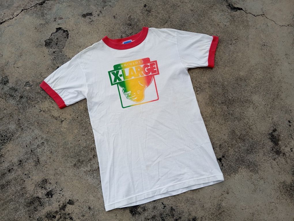 Xlarge XLARGE 🦍 Vintage 2000s Ringer Tshirt streetwear 🔥 Size US S / EU 44-46 / 1 - 2 Thumbnail