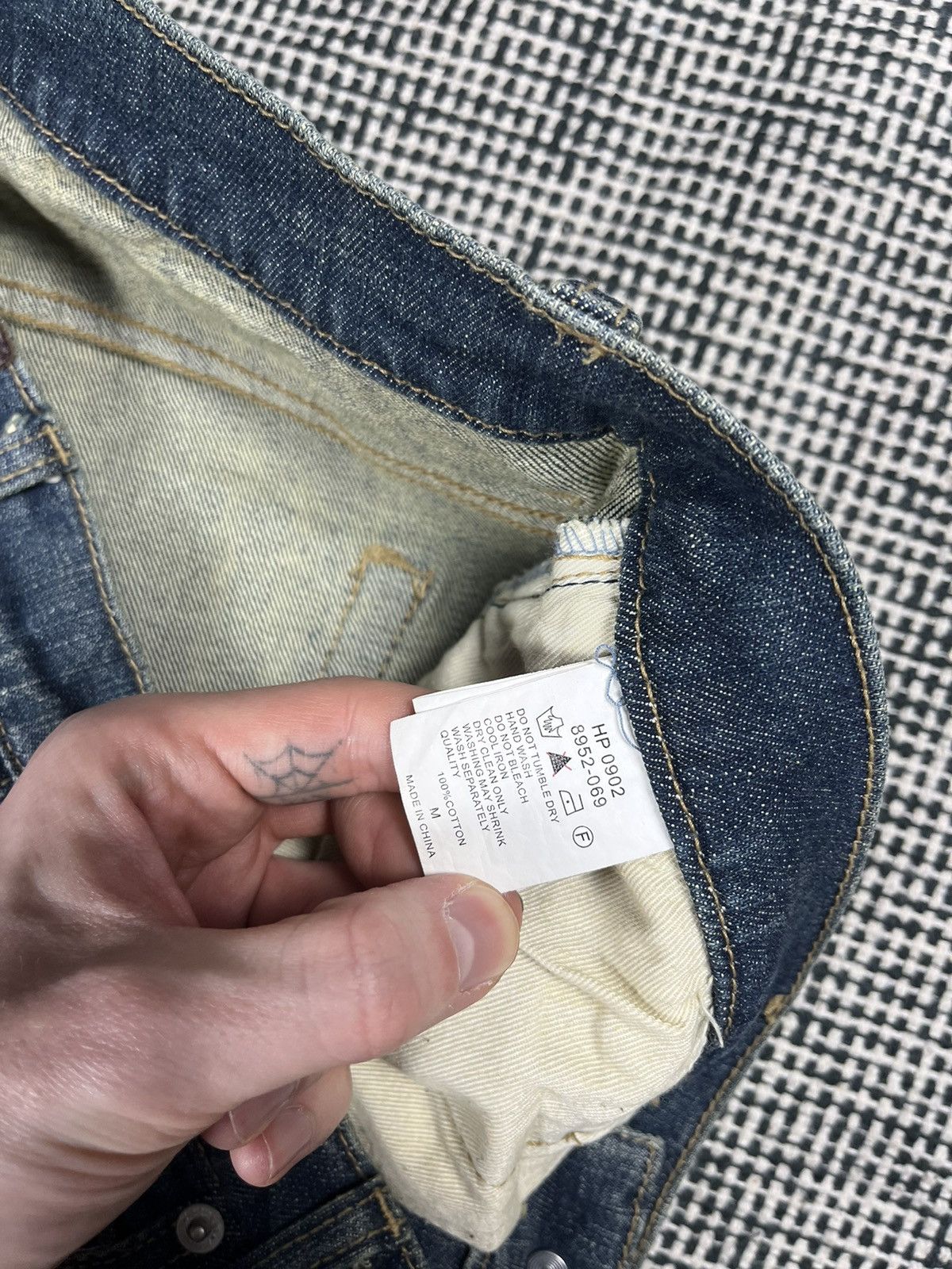 If Six Was Nine Enyphen World Gallery distressed jeans rare Japanese Size US 30 / EU 46 - 6 Thumbnail