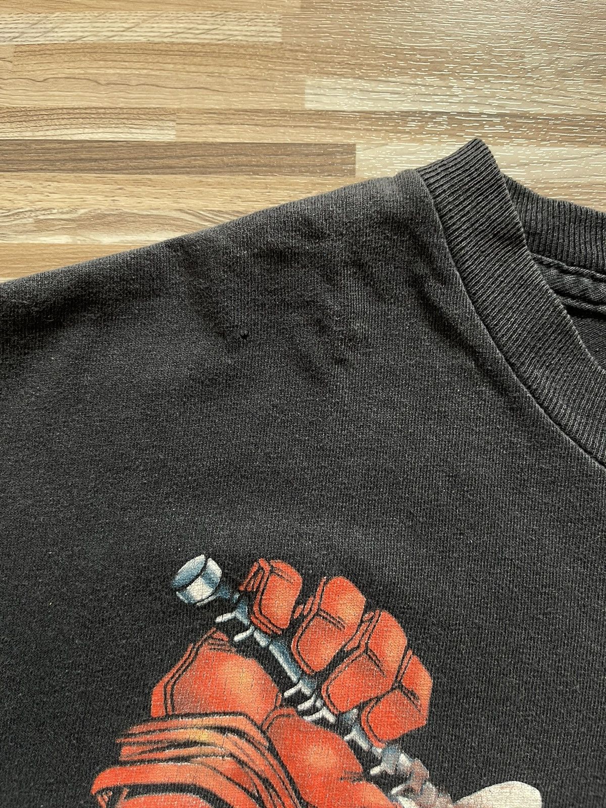 Mad Engine × Marvel Comics × Vintage Y2k Marvel Deadpool Black Mad Engine Tee🤺 Size US M / EU 48-50 / 2 - 4 Thumbnail