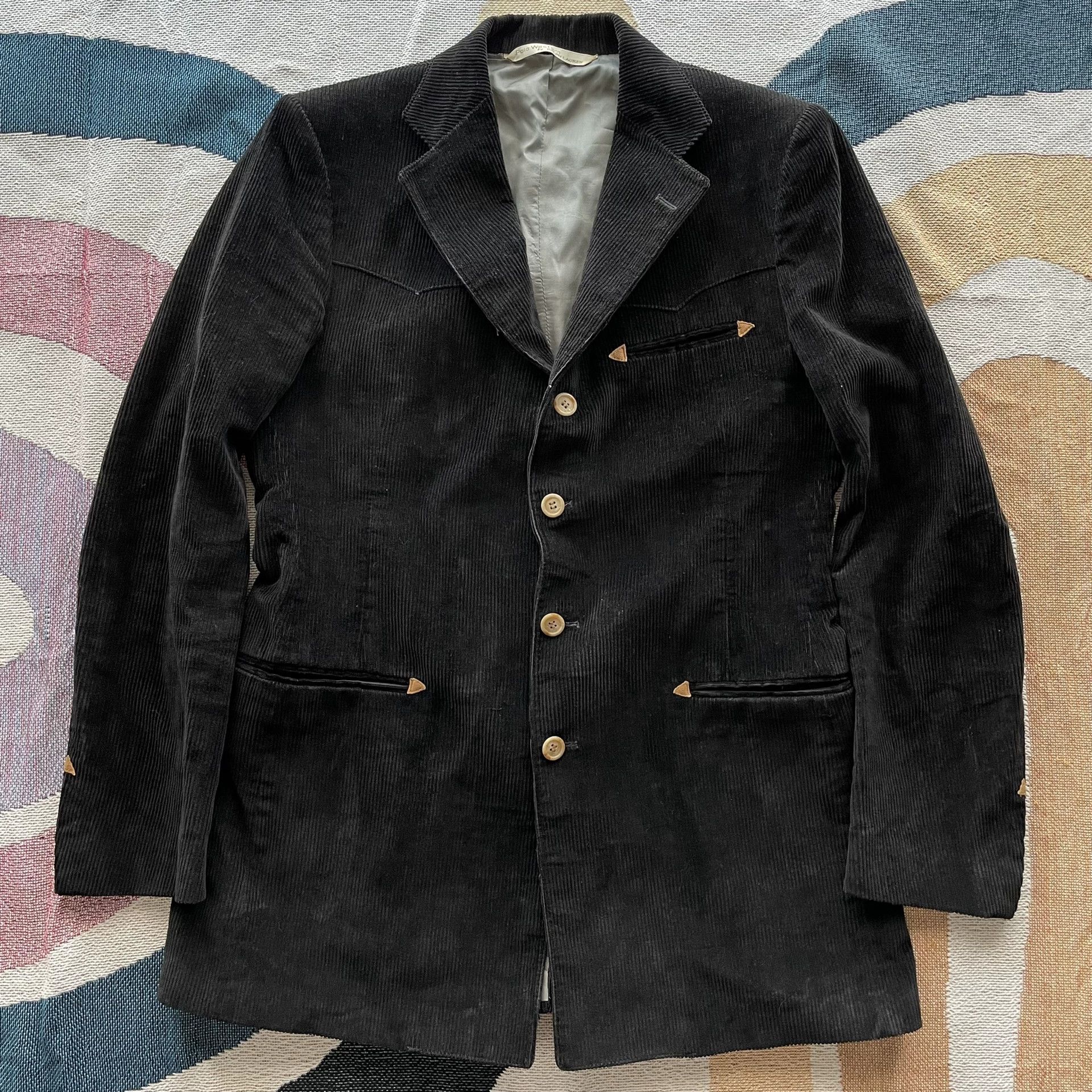 Polo Ralph Lauren Polo Western Corduroy Blazer Size US XXS / EU 40 - 1 Thumbnail