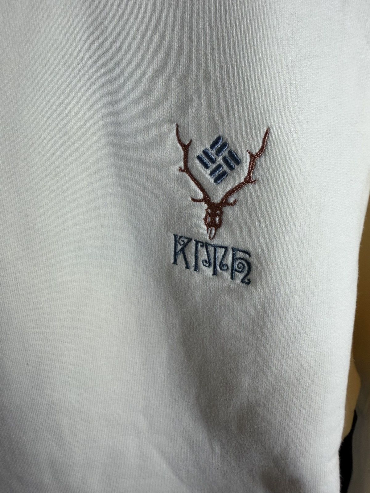 Kith Kith Columbia S2W8 Nelson Crewneck Sandrift Size US M / EU 48-50 / 2 - 4 Thumbnail